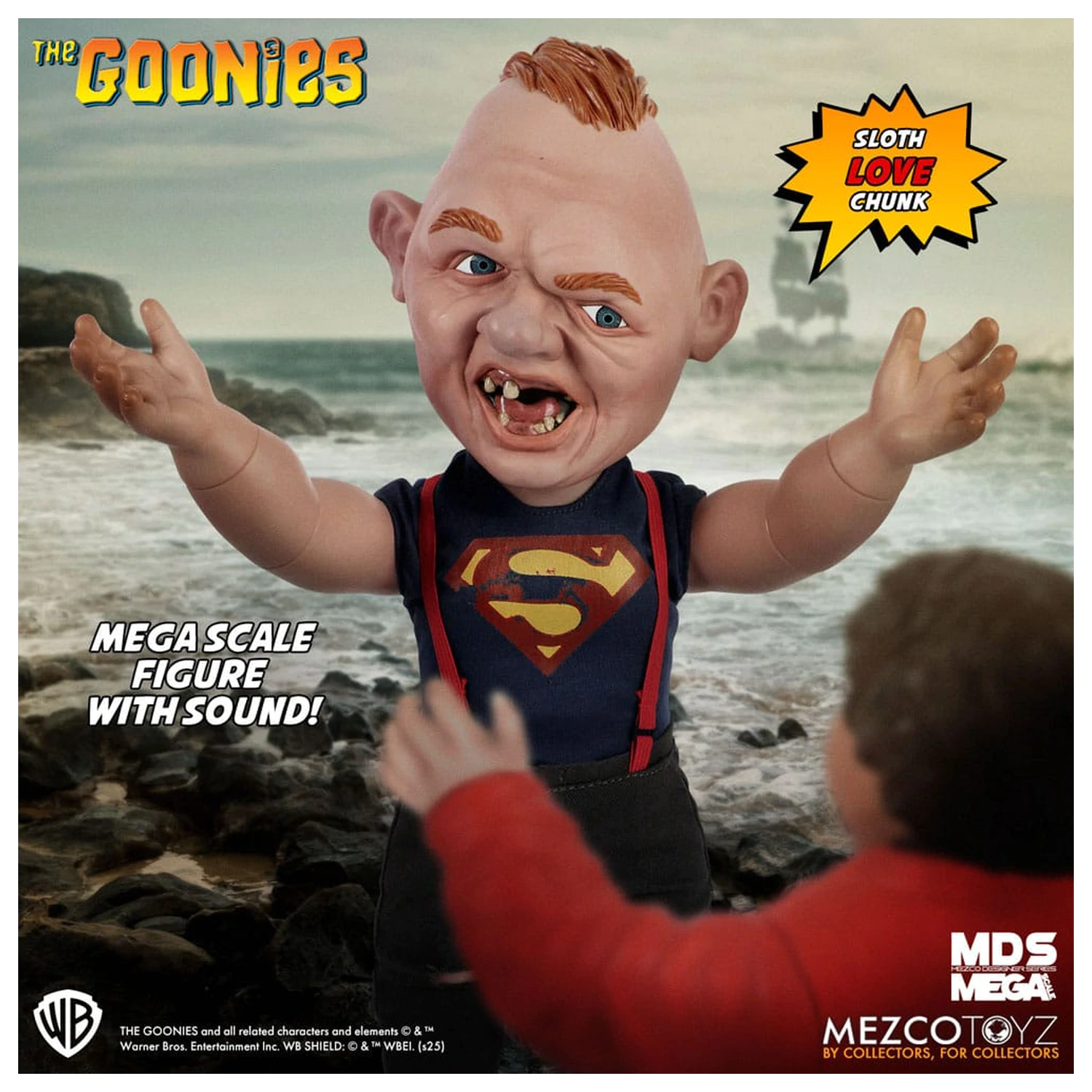 The Goonies MDS Mega Scale Doll Talking Sloth with Sound 38 cm product photo