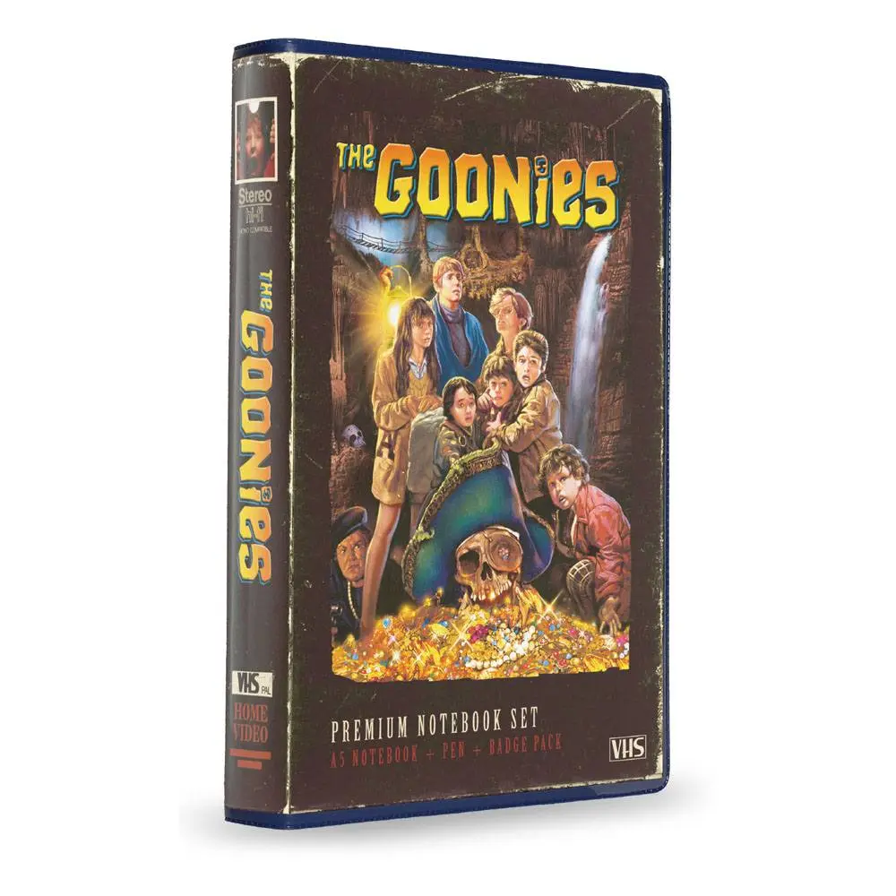 The Goonies 6-Piece Stationery Set VHS product photo