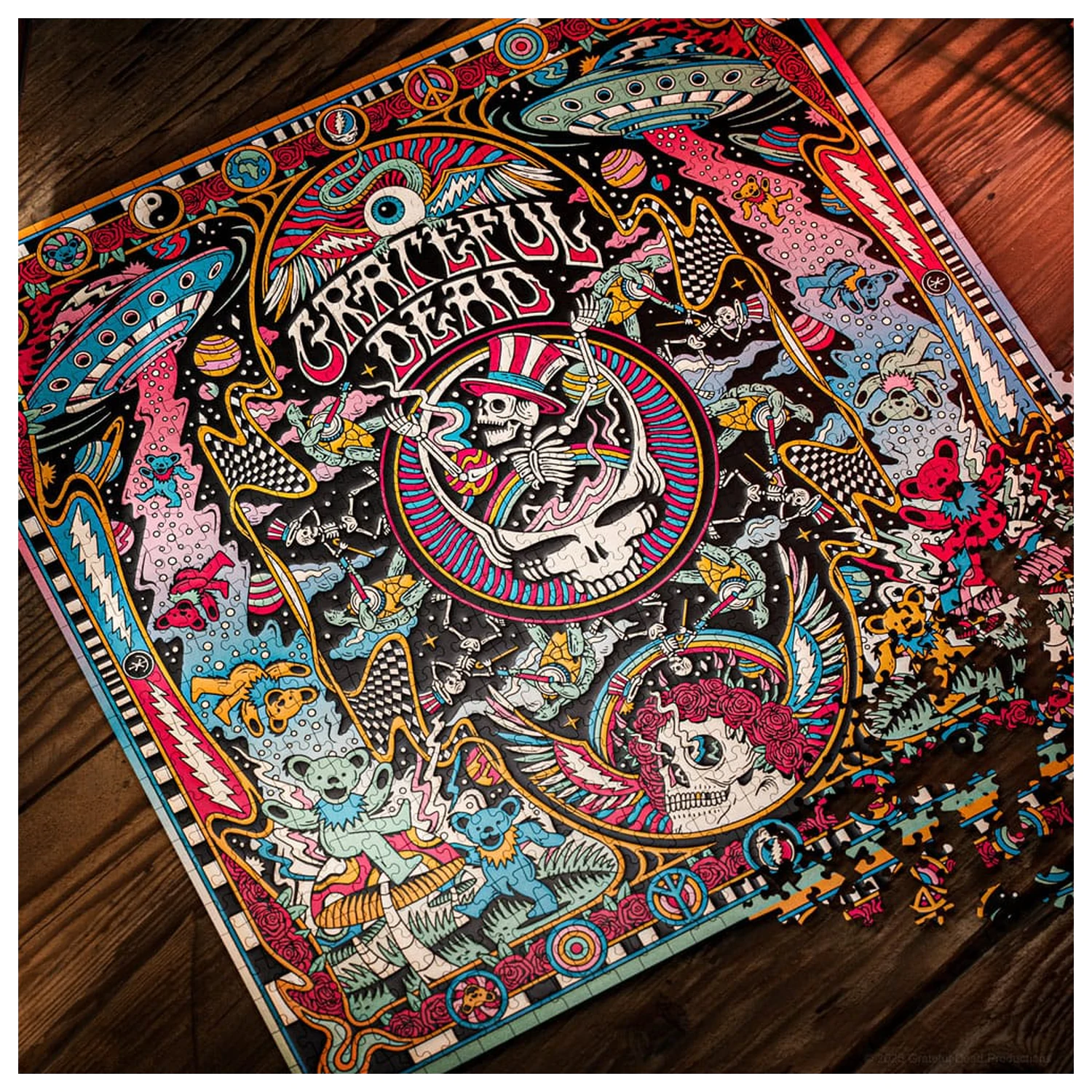 The Grateful Dead multi-dimensional puzzle (1000 pieces)  product photo