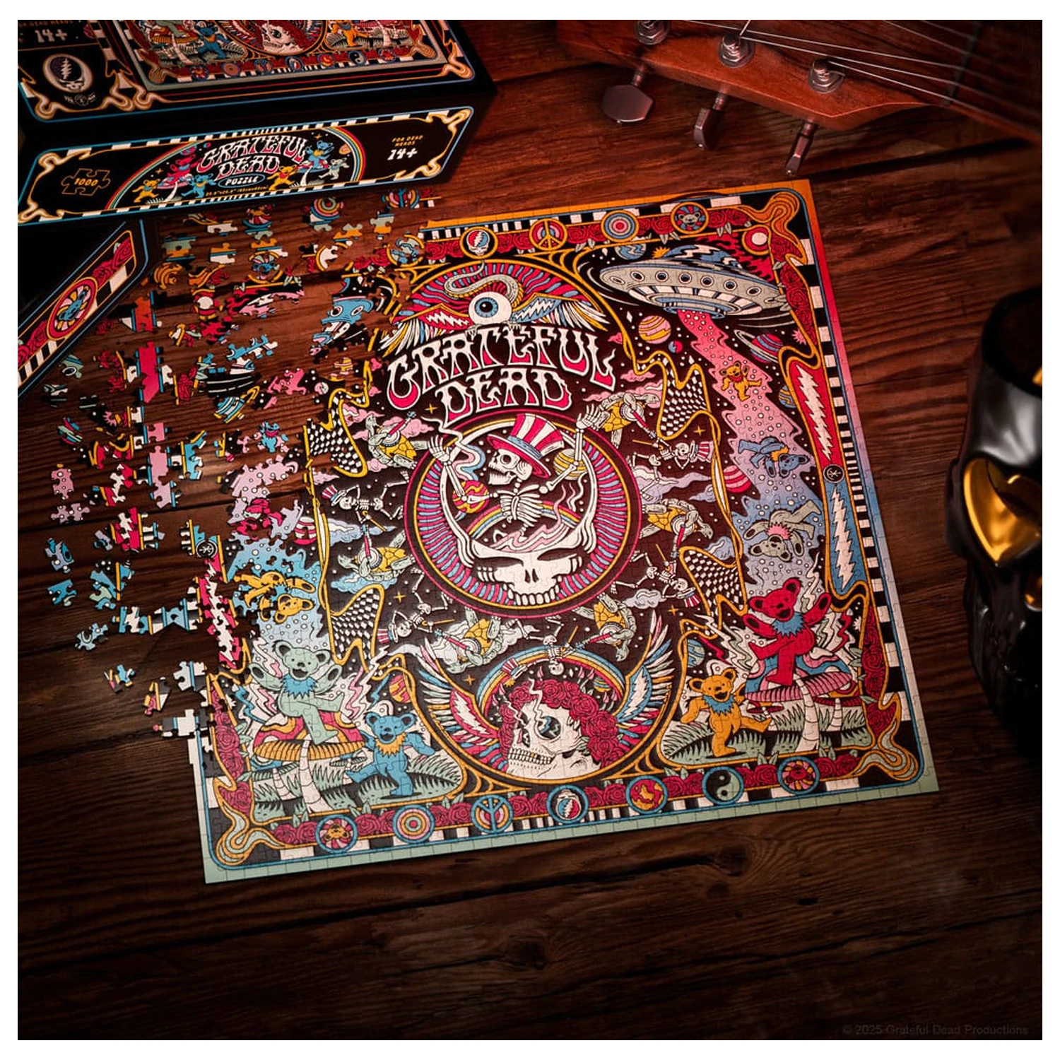 The Grateful Dead multi-dimensional puzzle (1000 pieces)  product photo
