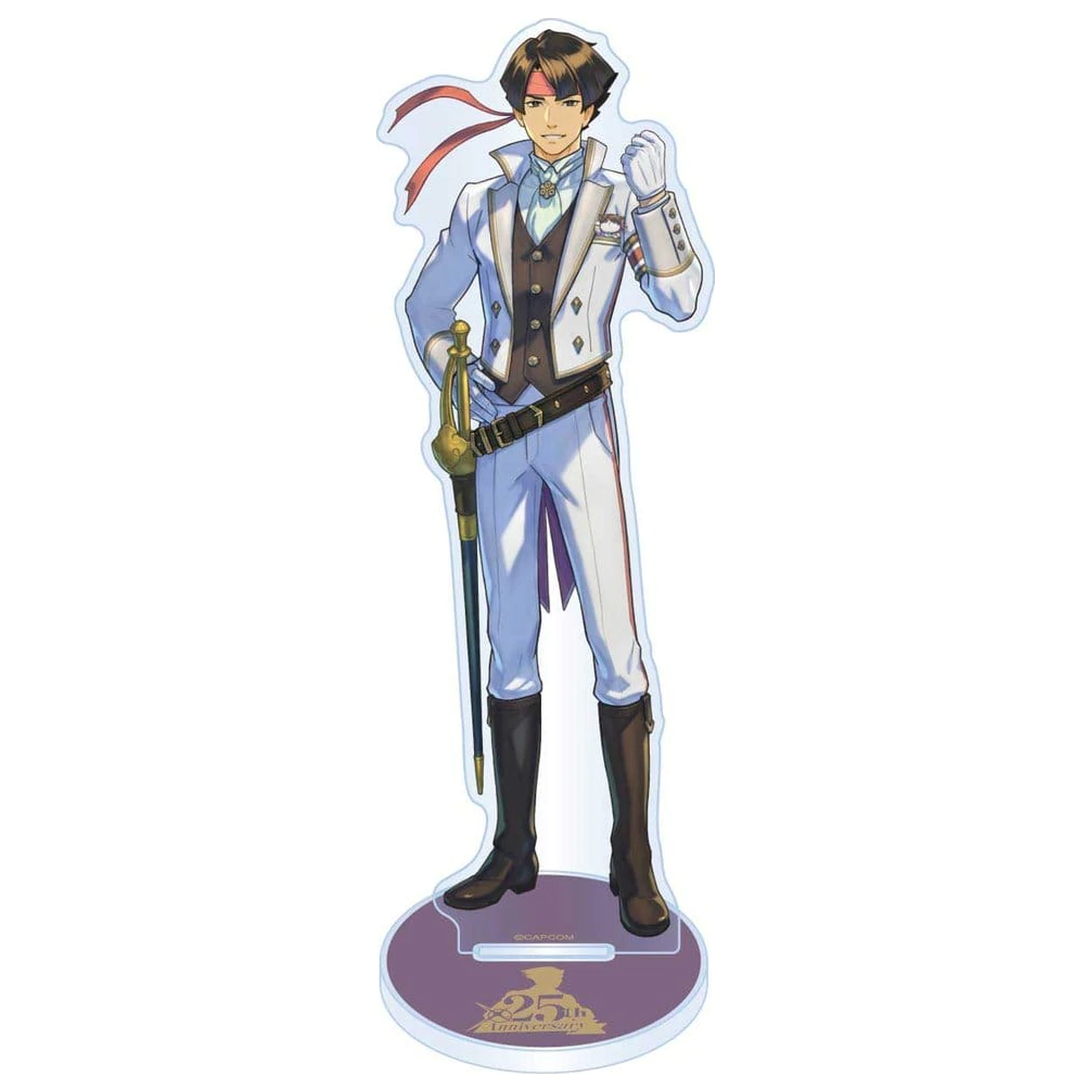 The Great Ace Attorney 25th Anniversary Acrylic Stand Kazuma Asogi Main Visual product photo