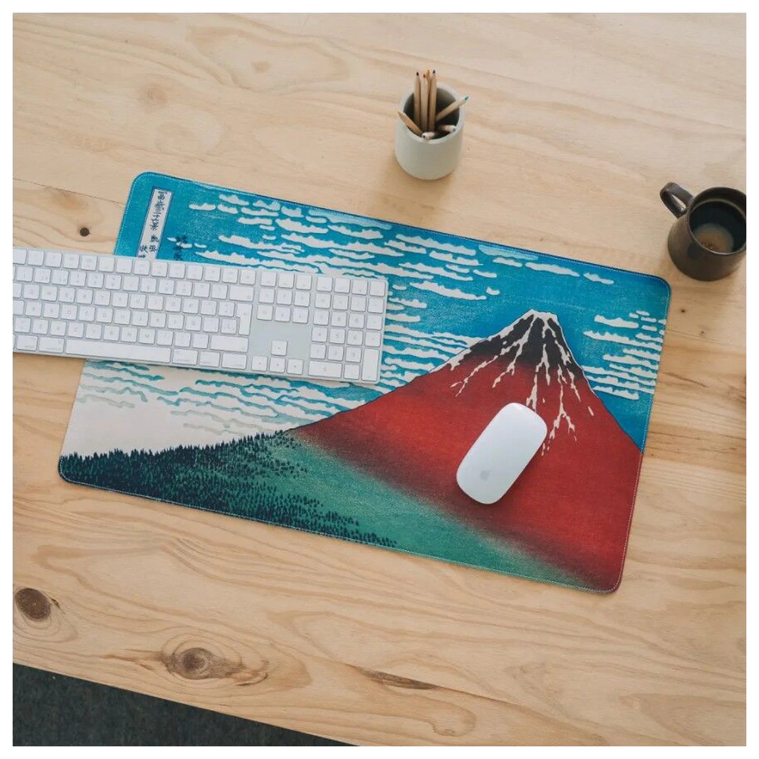 The Great Wave of Kanagawa Hokusai gaming desk mat product photo