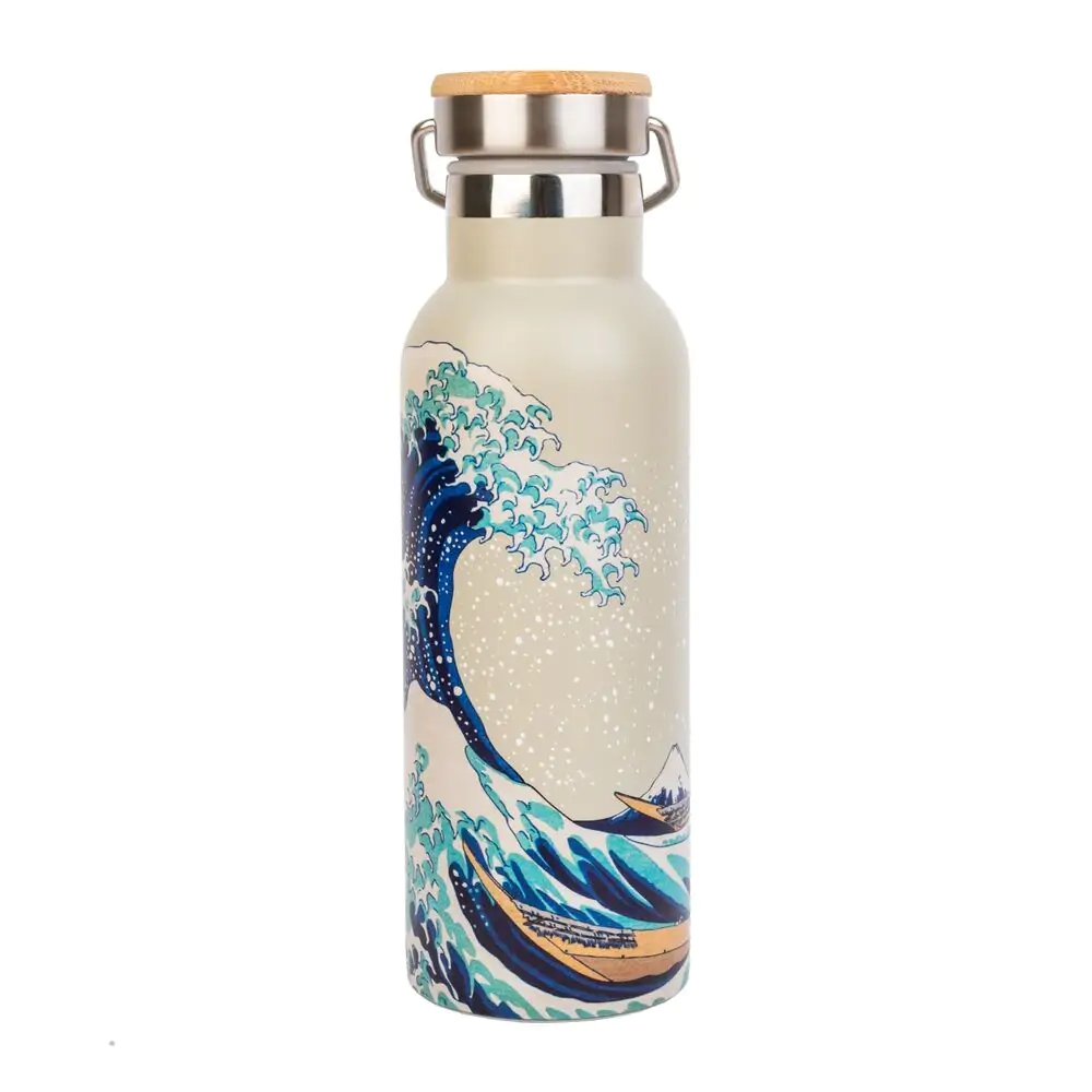 The Great Wave of Kanagawa Hokusai Stainless steel bottle 500ml termékfotó