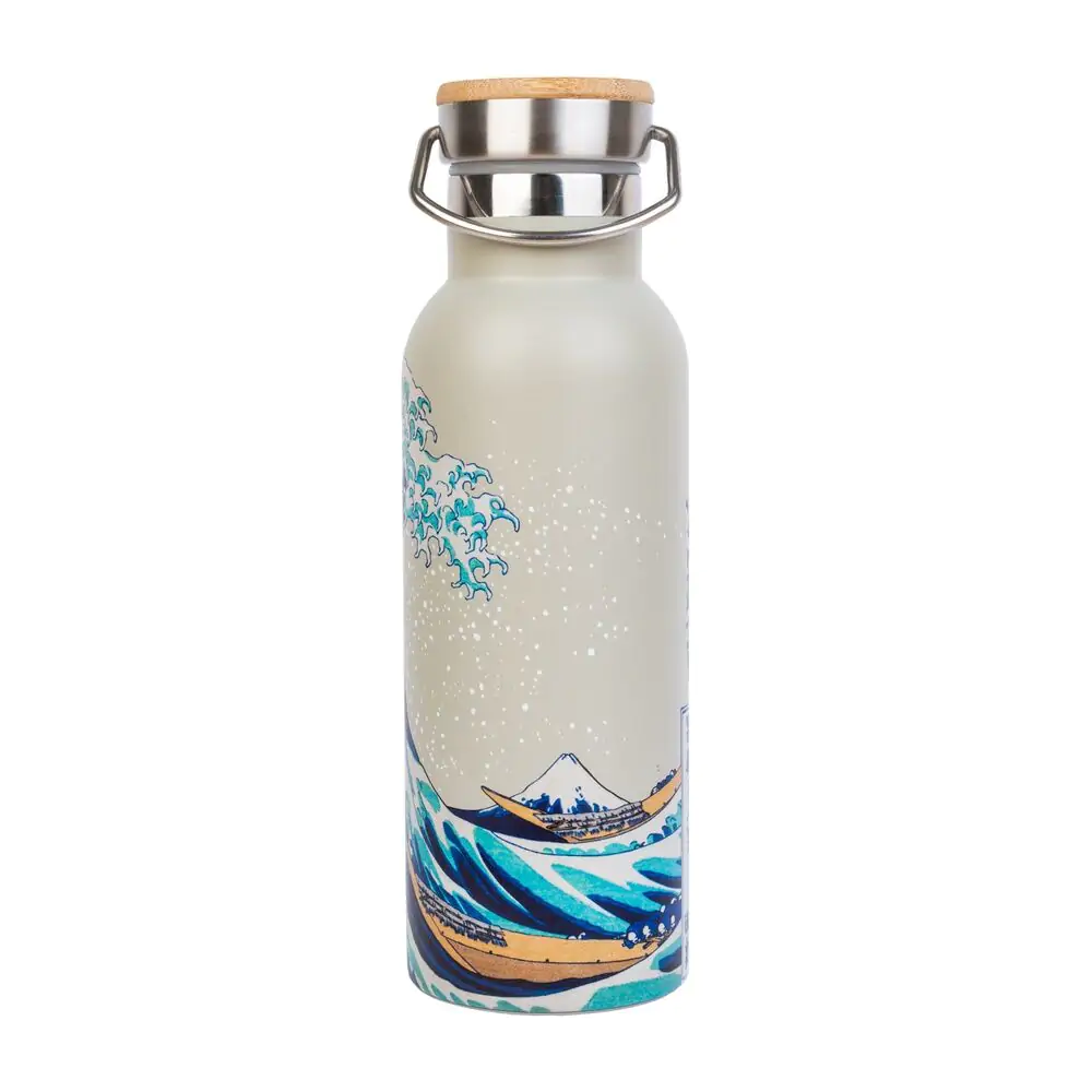 The Great Wave of Kanagawa Hokusai Stainless steel bottle 500ml termékfotó