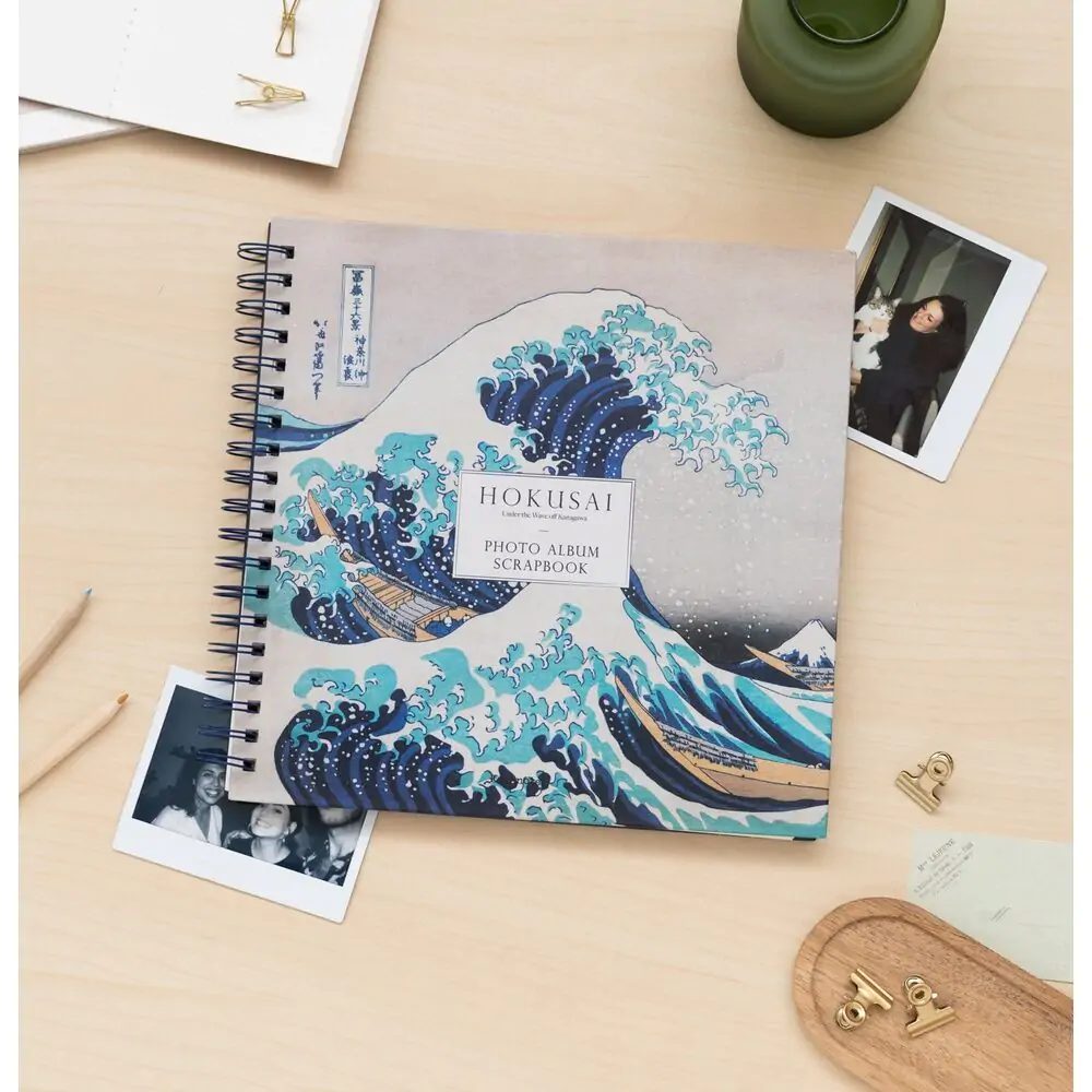 The Great Wave of Kanagawa Hokusai Scrapbook Photo album termékfotó