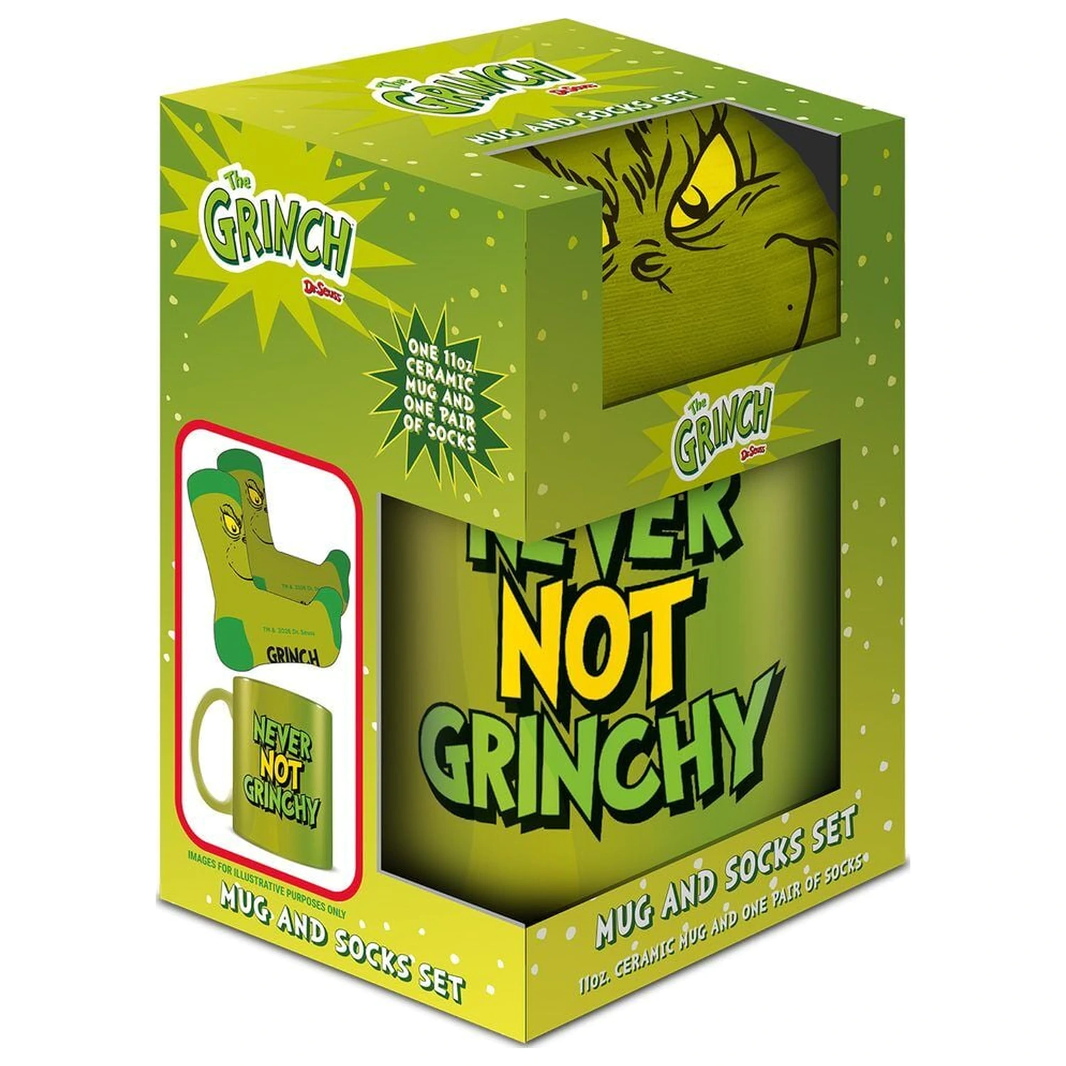 The Grinch mug & sock set product photo