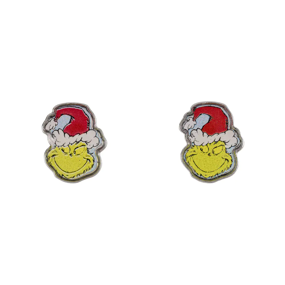The Grinch Christmas Set necklace and earrings product photo