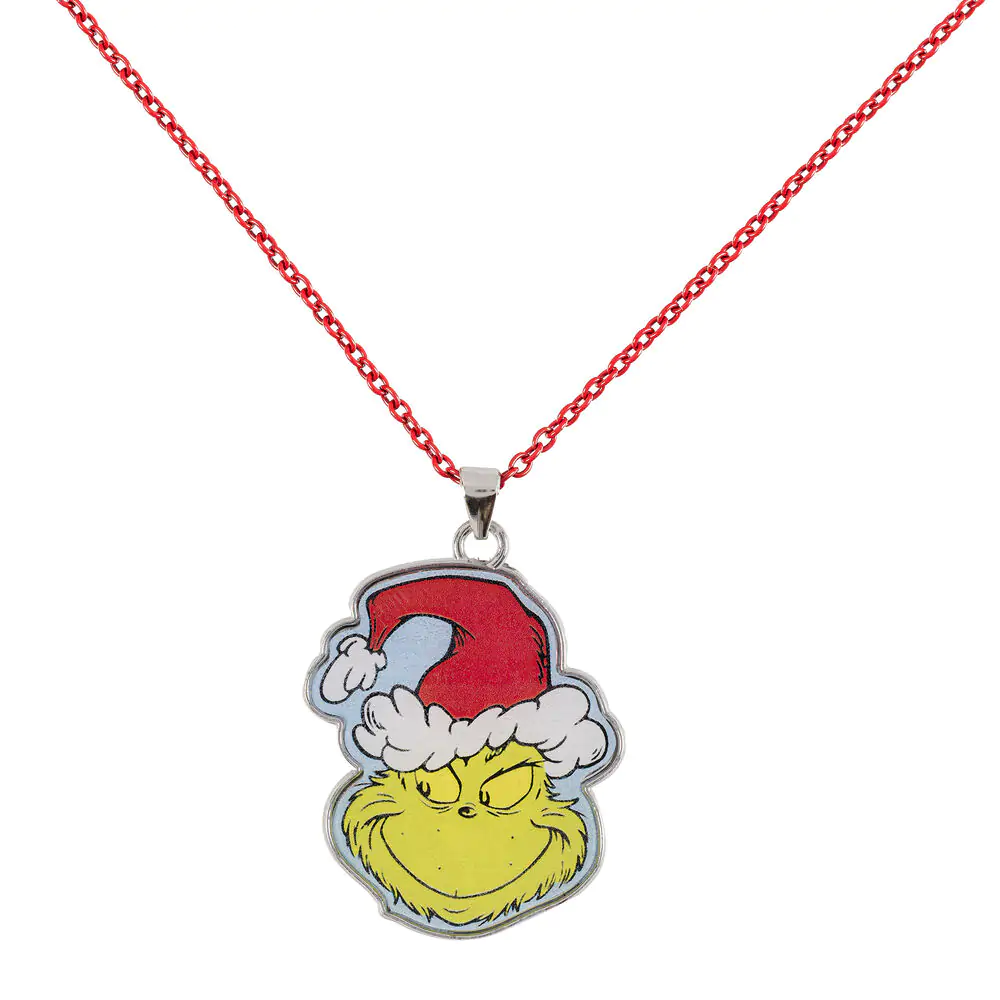The Grinch Christmas Set necklace and earrings product photo