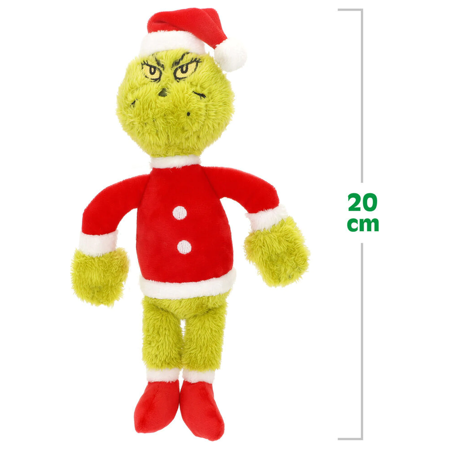 The Grinch Father Christmas plush toy 20cm product photo