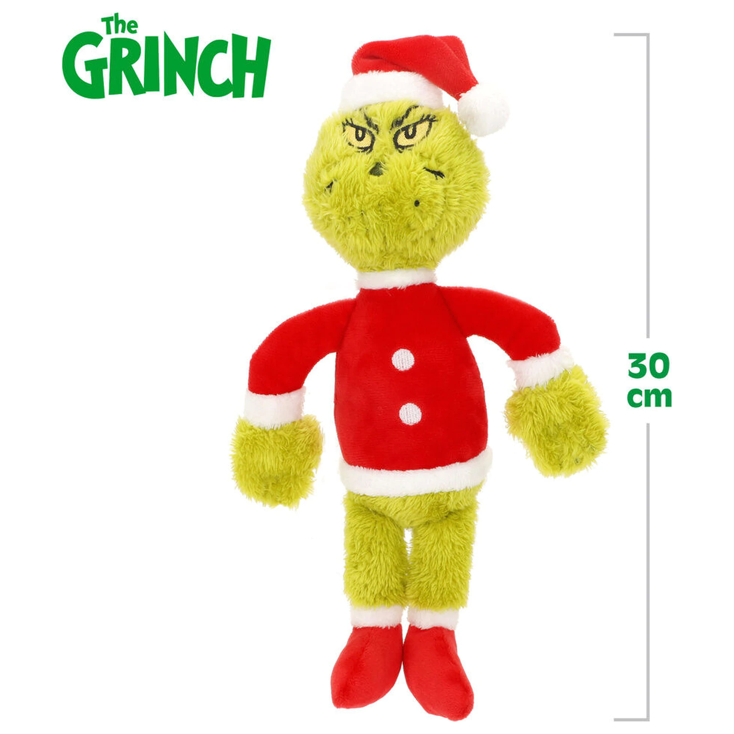 The Grinch Father Christmas plush toy 30cm product photo
