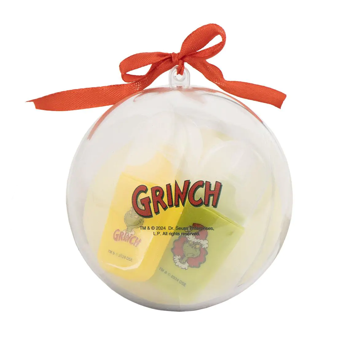 The Grinch tree ornment with stationery - set 5 pieces product photo