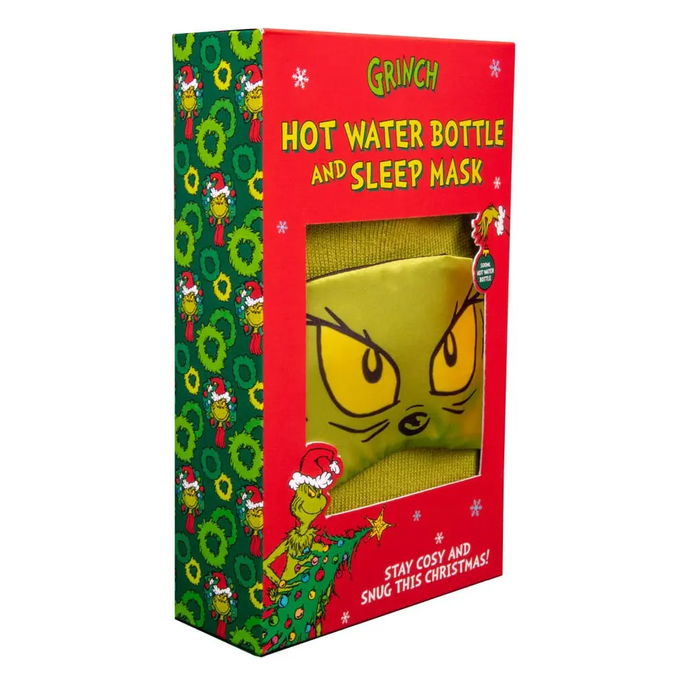 The Grinch Hot water bottle & Sleep Mask Set termékfotó
