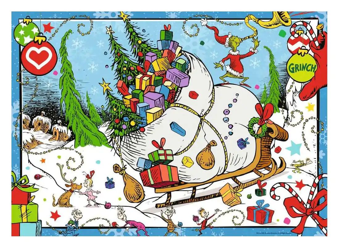 The Grinch Jigsaw Puzzle Poster (1000 pieces) termékfotó