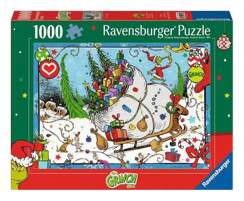 The Grinch Jigsaw Puzzle Poster (1000 pieces) termékfotó