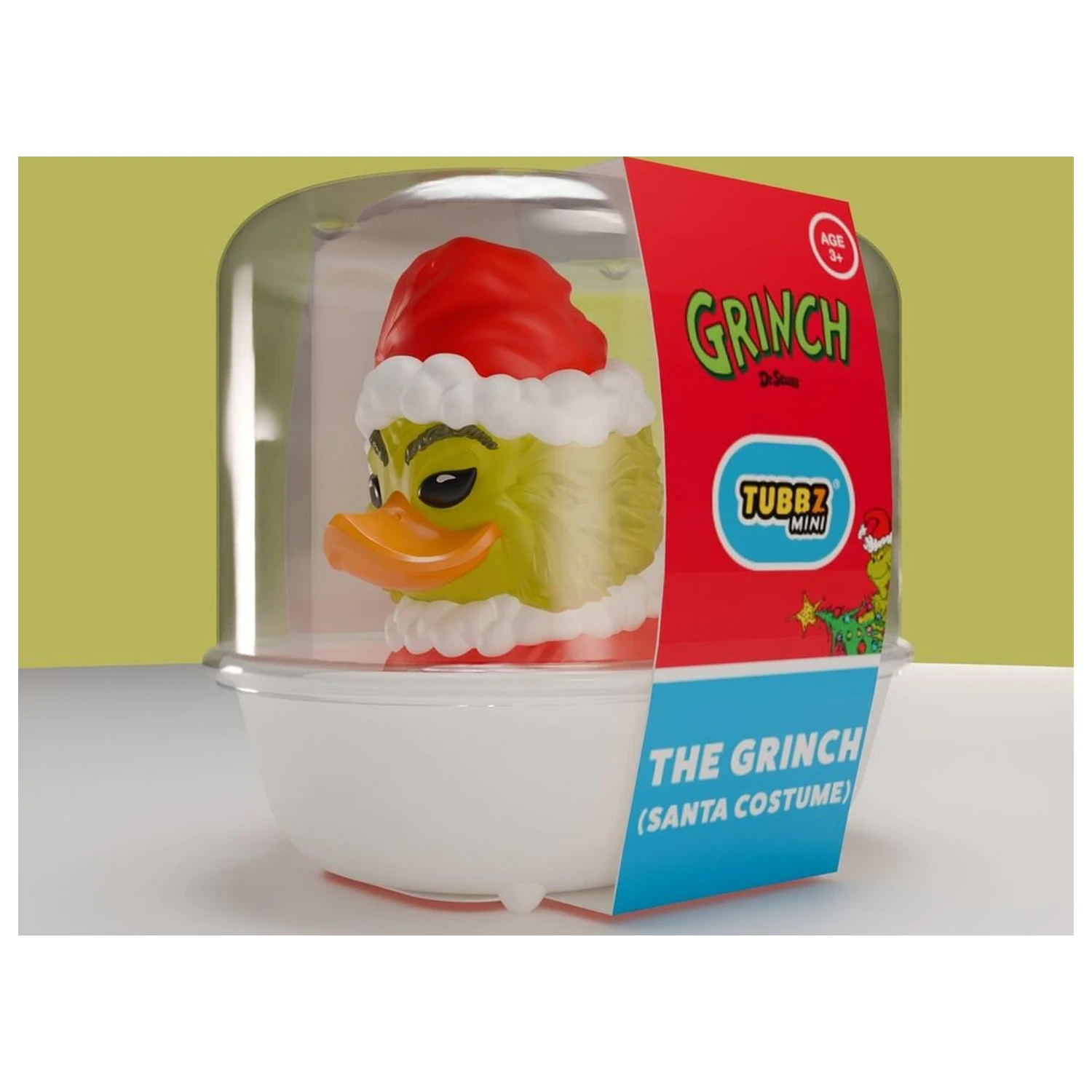 The Grinch Santa Outfit Tubbz figure 5cm product photo