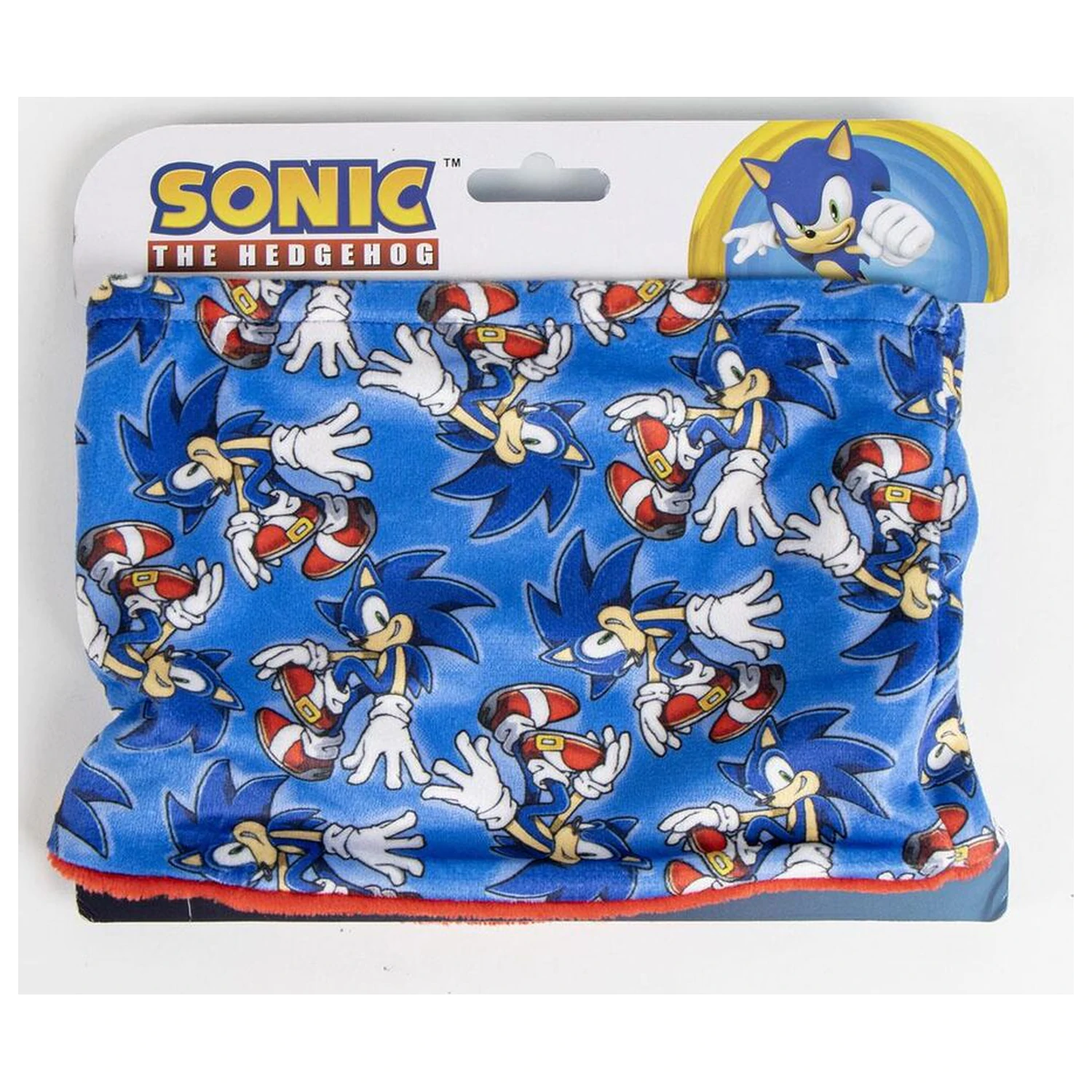 The Hedgehog Sonic snood product photo