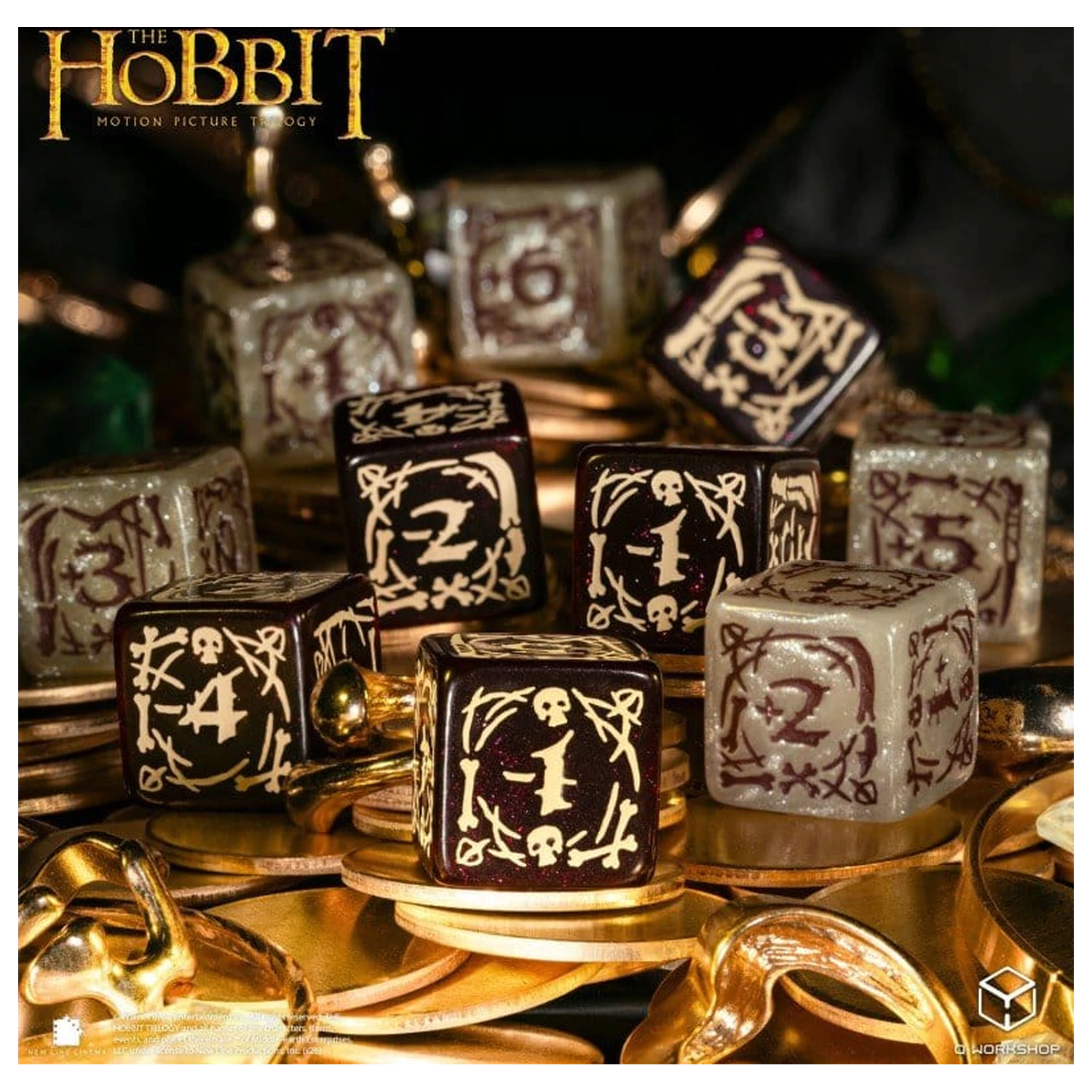 The Hobbit: 10 D6 Dice Set Goblins product photo