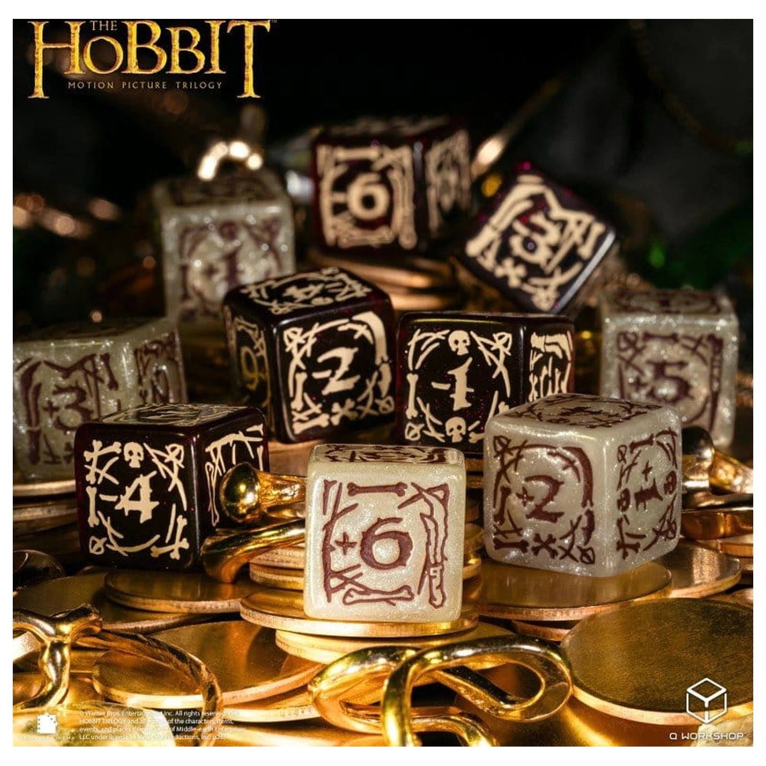 The Hobbit: 10 D6 Dice Set Goblins product photo
