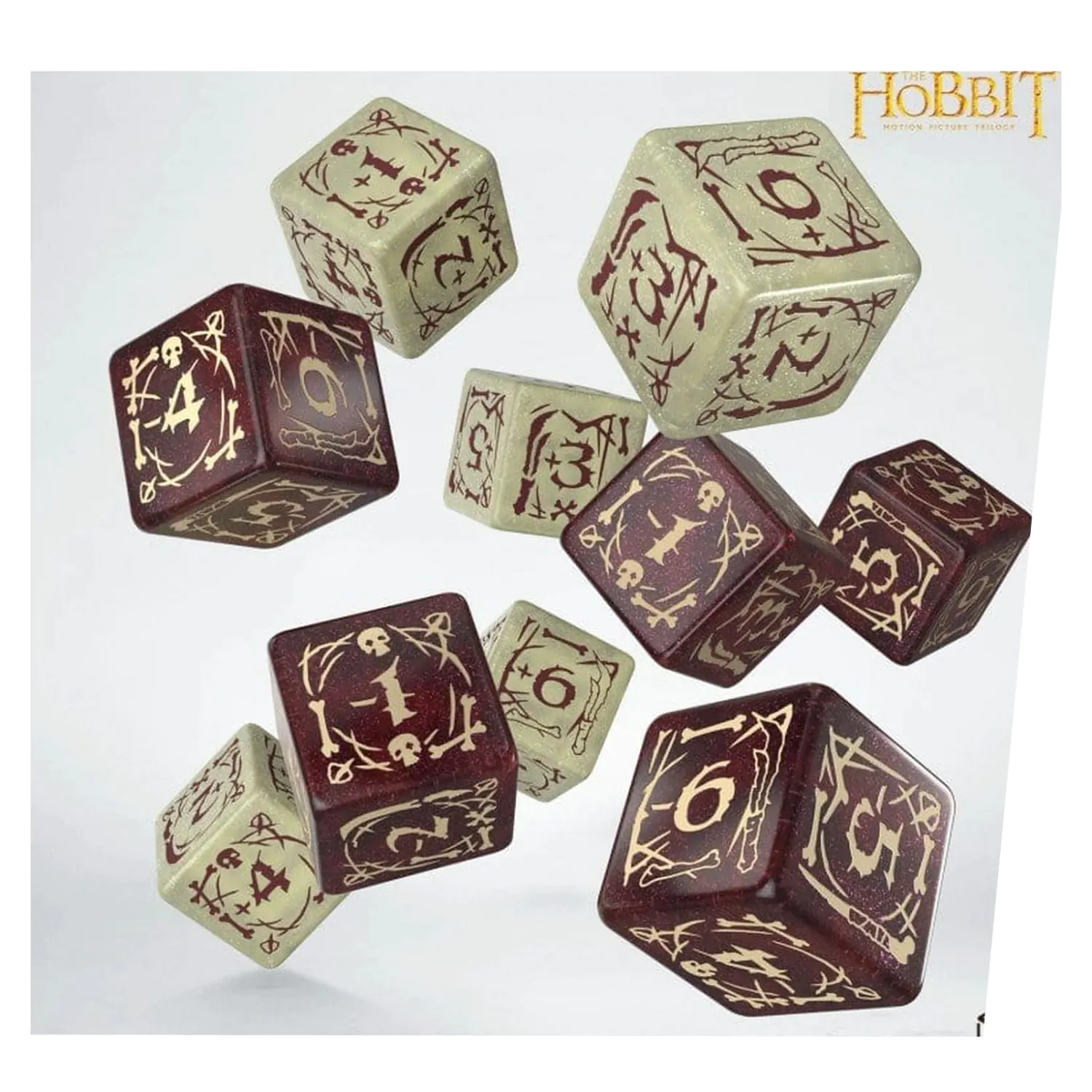 The Hobbit: 10 D6 Dice Set Goblins product photo