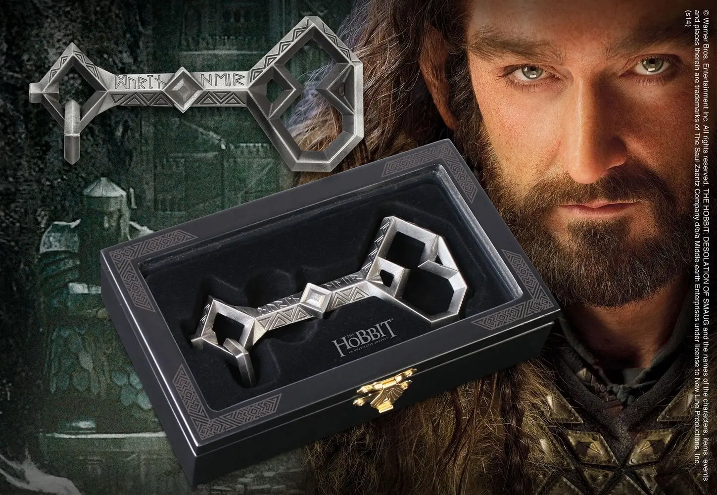 The Hobbit An Unexpected Journey Replica 1/1 Key to Erebor 14 cm termékfotó