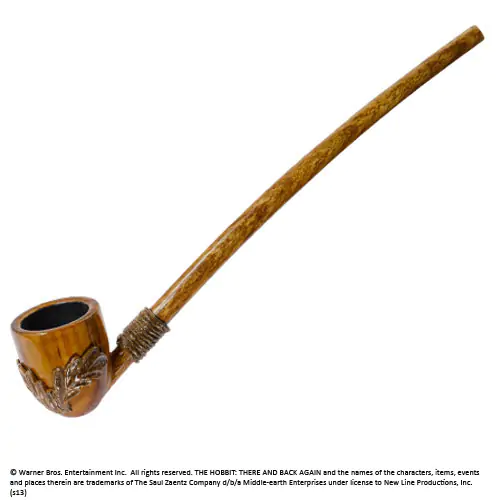 The Hobbit An Unexpected Journey Replica 1/1 The Pipe of Bilbo Baggins 23 cm product photo