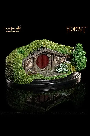 The Hobbit An Unexpected Journey Statue 40 Bagshot Row 6 cm termékfotó