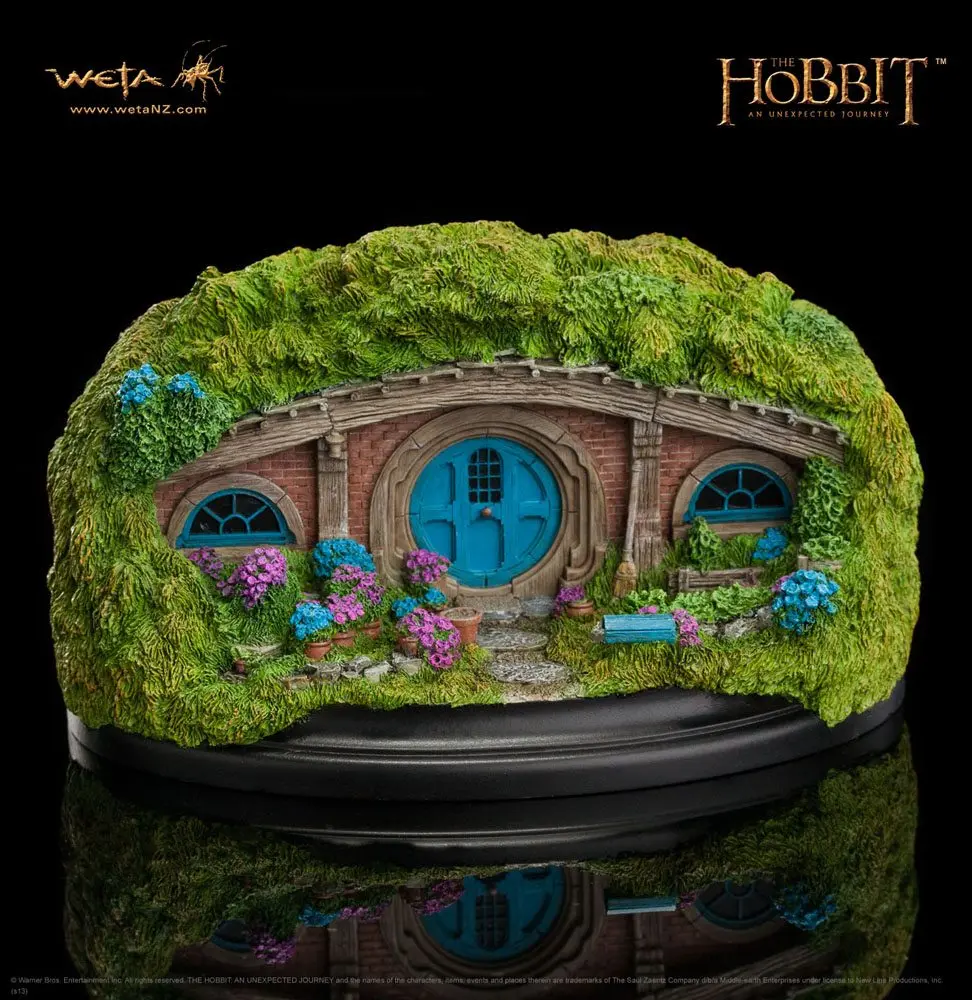 The Hobbit An Unexpected Journey Statue 36 Bagshot Row 6 cm termékfotó