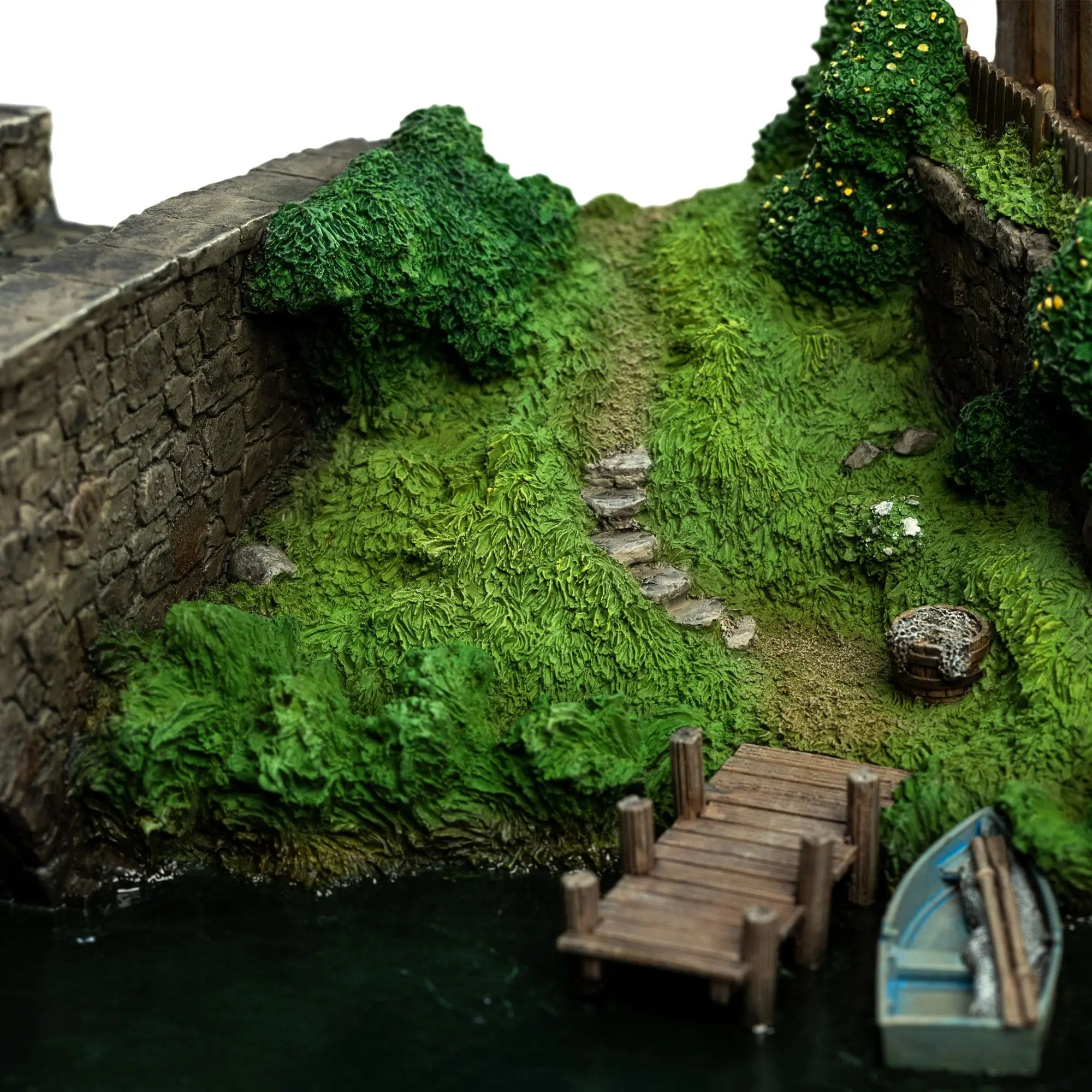 The Hobbit: An Unexpected Journey Hobbiton Mill & Bridge Environment 31 x 17 cm product photo