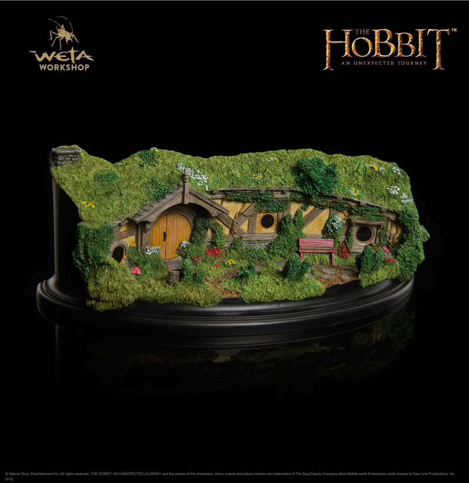 The Hobbit An Unexpected Journey Statue The Great Garden Smial 20 cm product photo