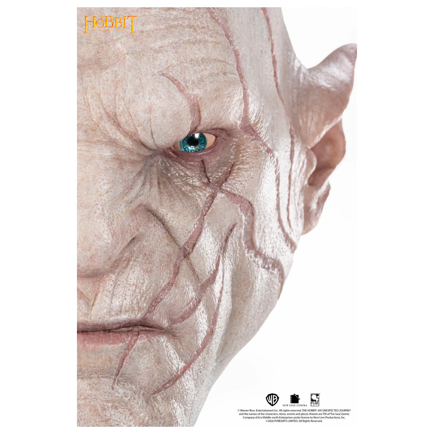 The Hobbit Art Mask Azog Replica 1/1 54cm product photo