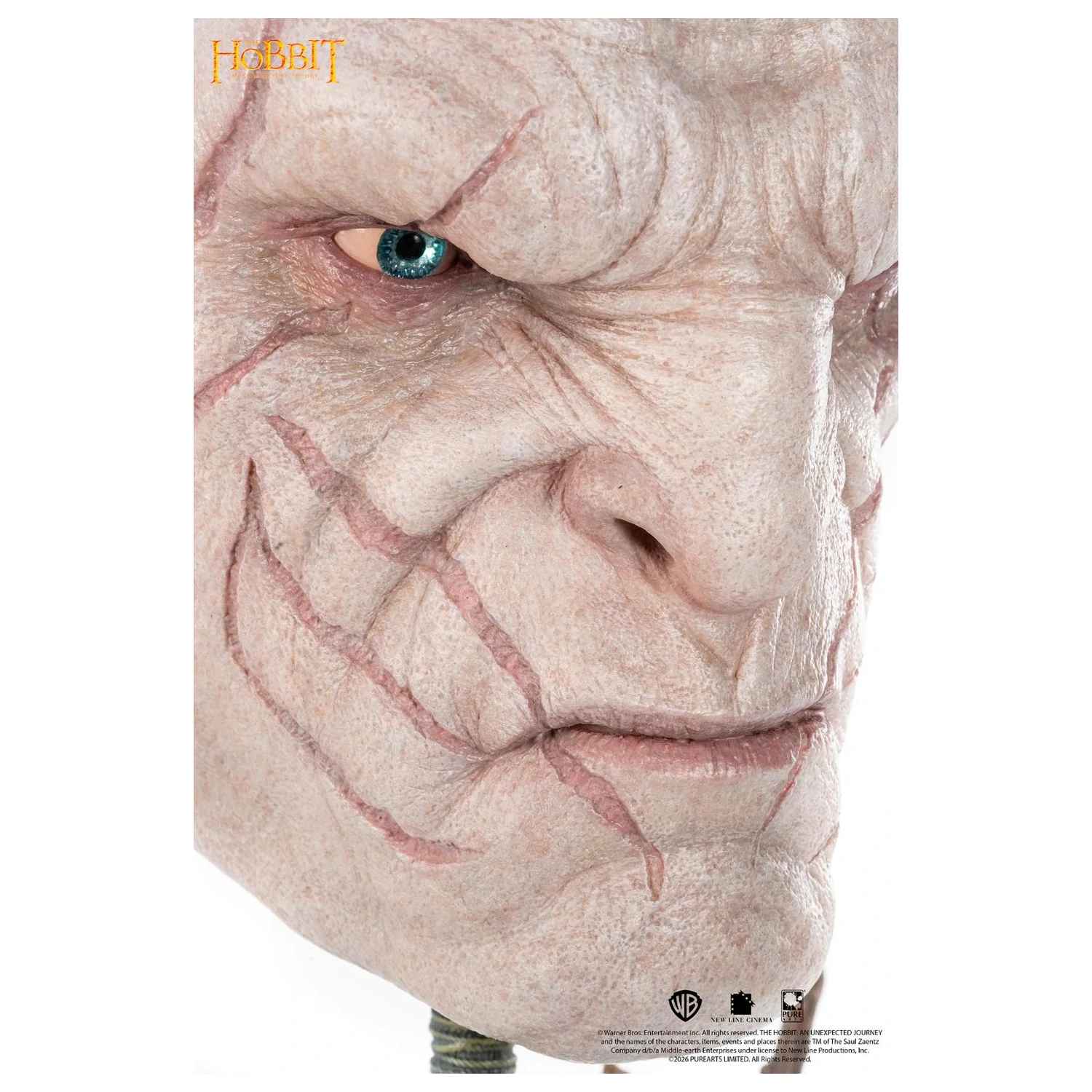 The Hobbit Art Mask Azog Replica 1/1 54cm product photo