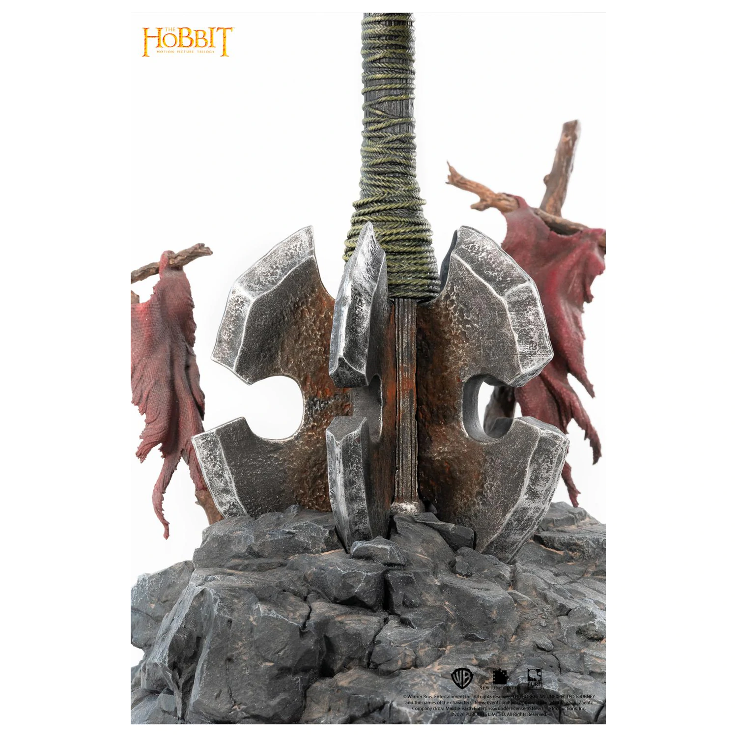The Hobbit Art Mask Azog Replica 1/1 54cm product photo
