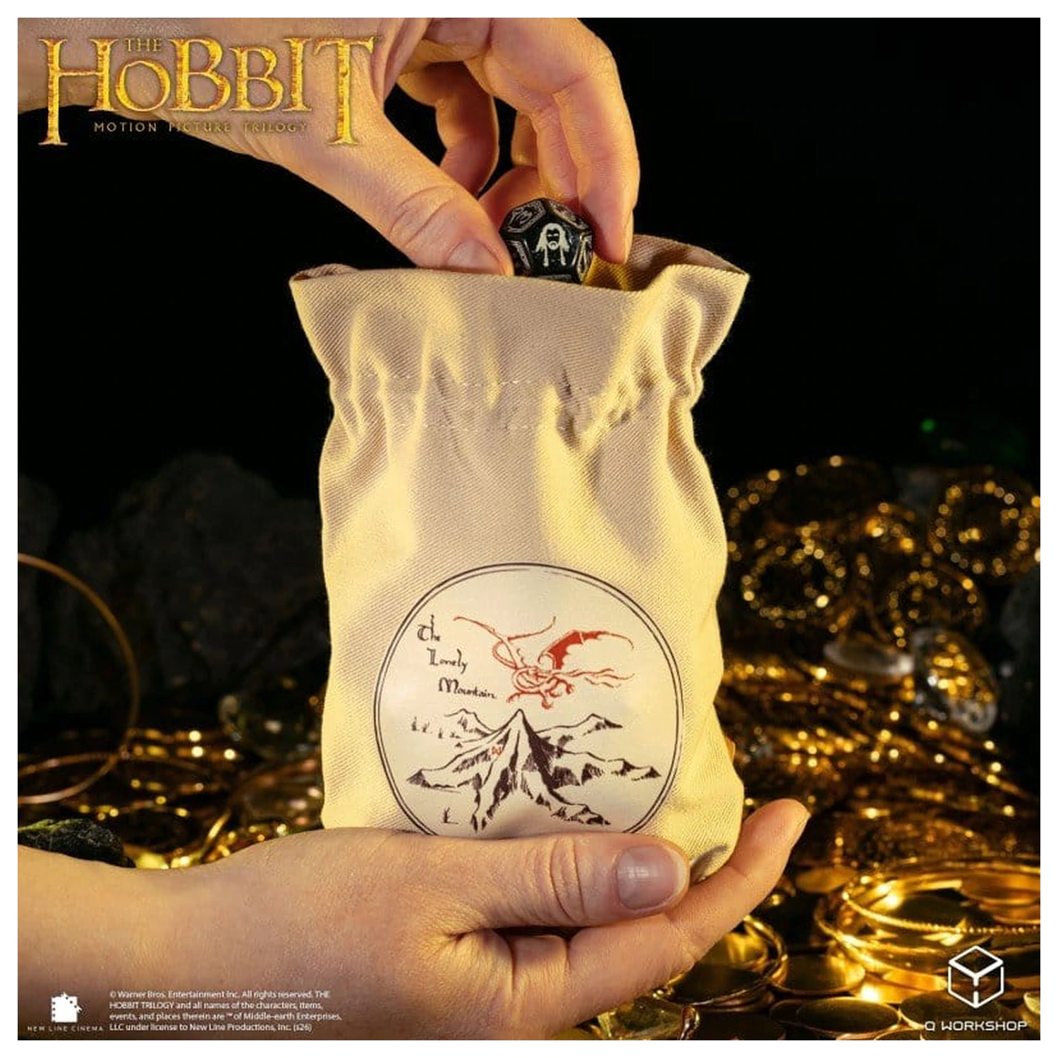 The Hobbit Dice Pouch Erebor product photo
