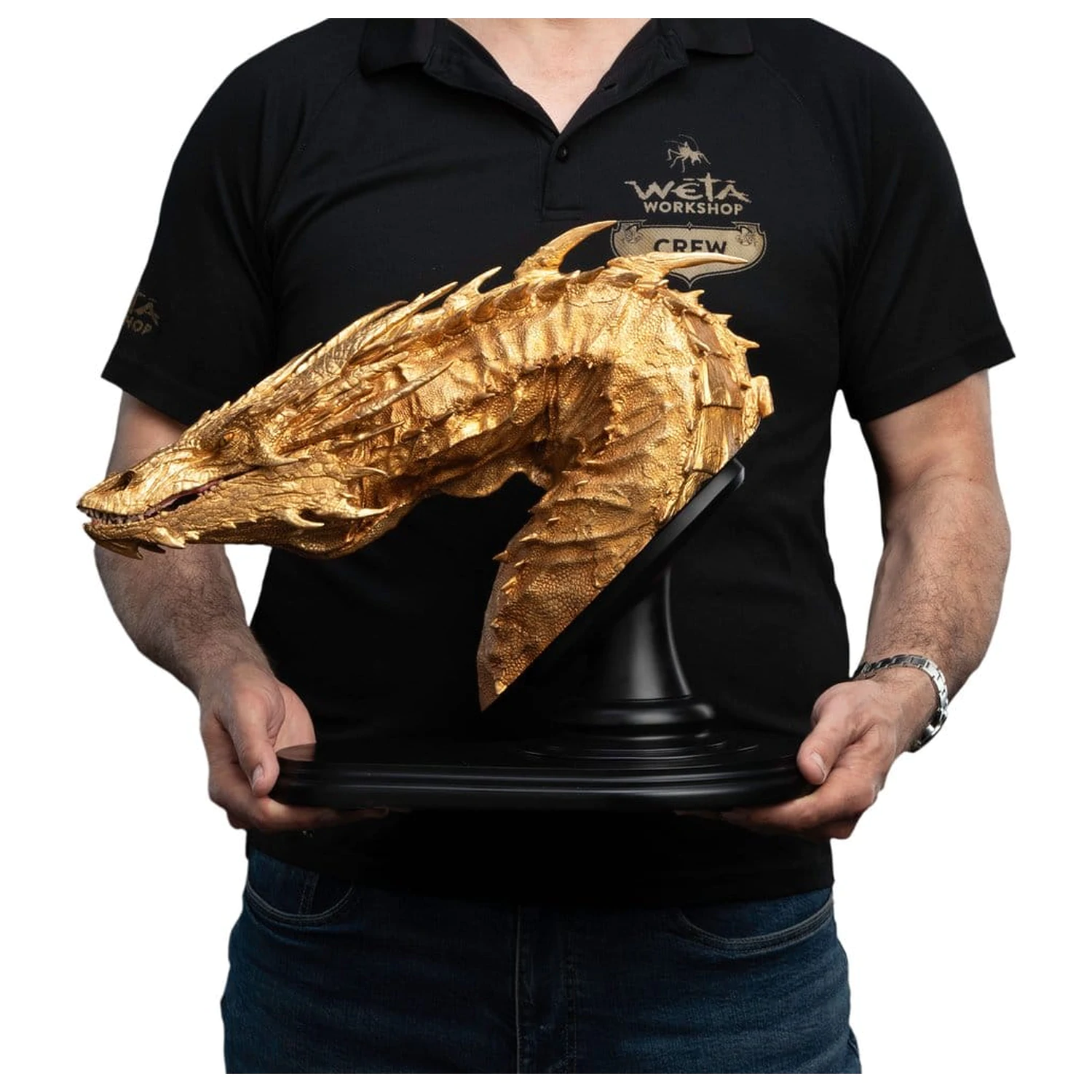 The Hobbit Bust Smaug the Golden 36 cm product photo