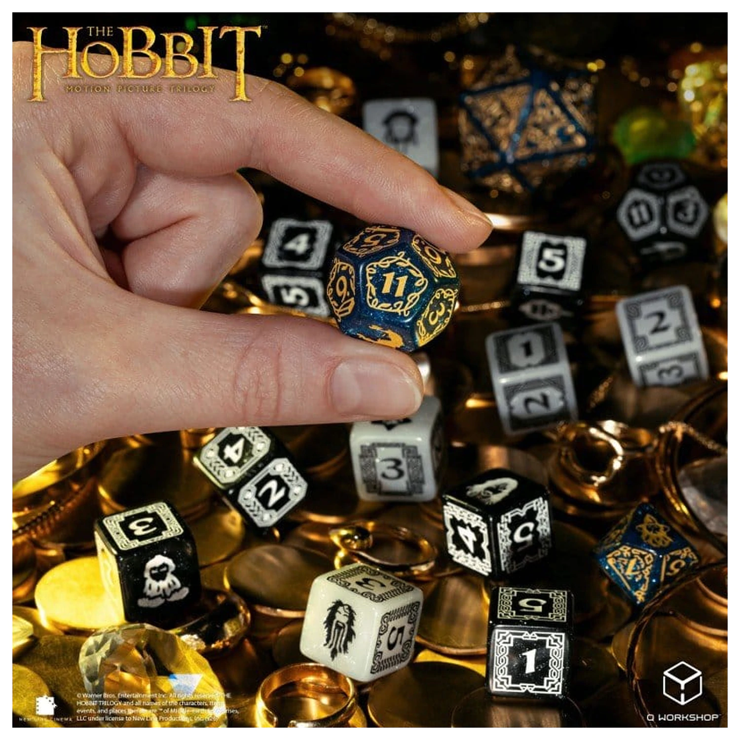 The Hobbit TCG Dice Set of 16 Aether Vale product photo