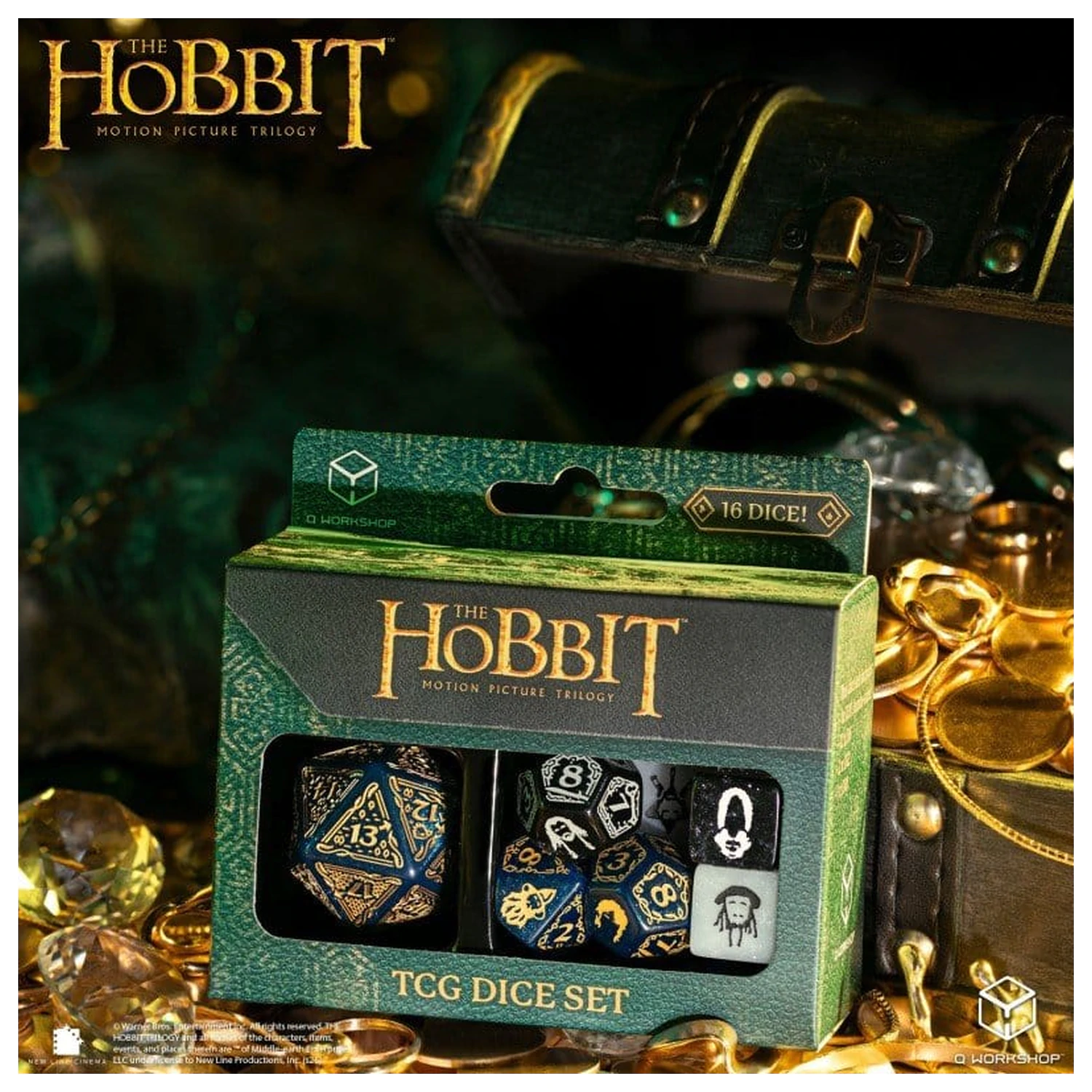 The Hobbit TCG Dice Set of 16 Aether Vale product photo