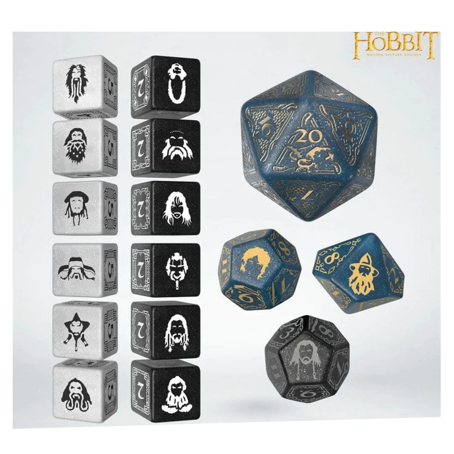 The Hobbit TCG Dice Set of 16 Aether Vale product photo