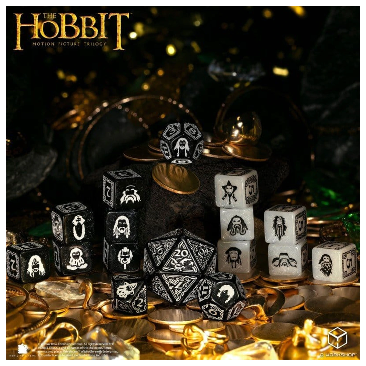The Hobbit TCG Dice Set of 16 Umbral Hollow product photo