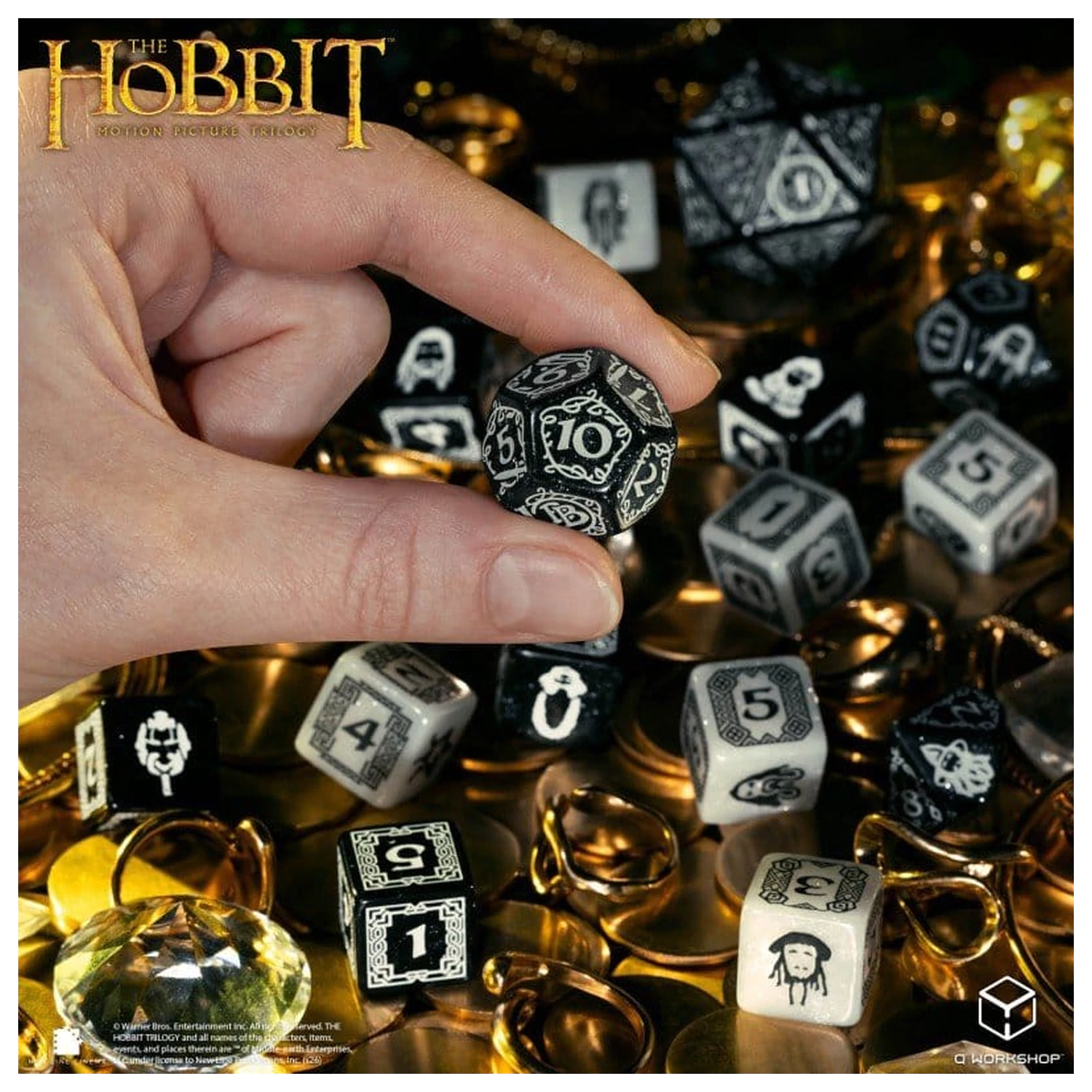 The Hobbit TCG Dice Set of 16 Umbral Hollow product photo