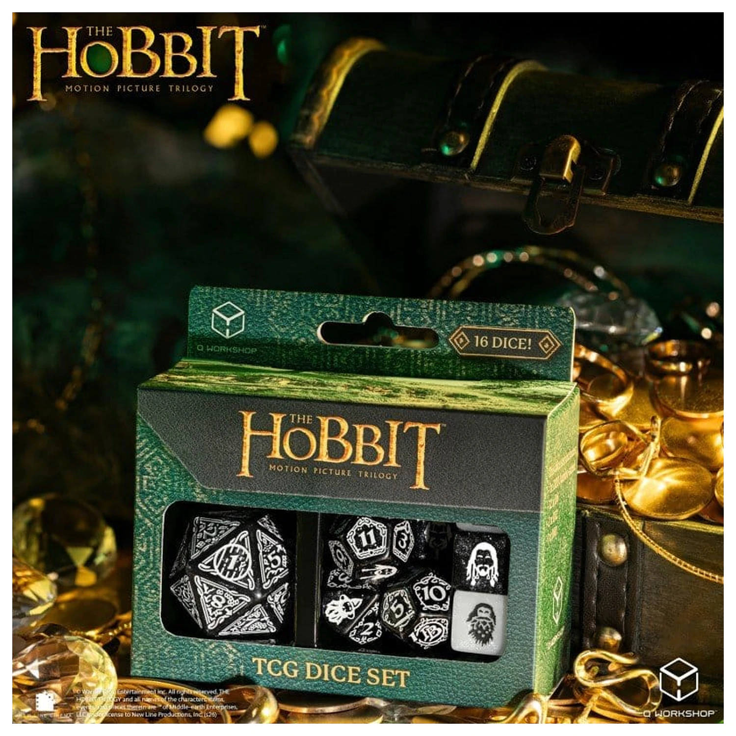 The Hobbit TCG Dice Set of 16 Umbral Hollow product photo