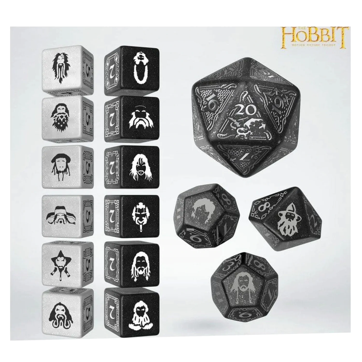 The Hobbit TCG Dice Set of 16 Umbral Hollow product photo
