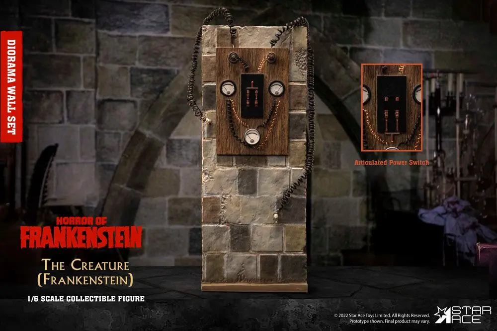 The Horror of Frankenstein My Favourite Movie 1/6 Diorama Wall product photo