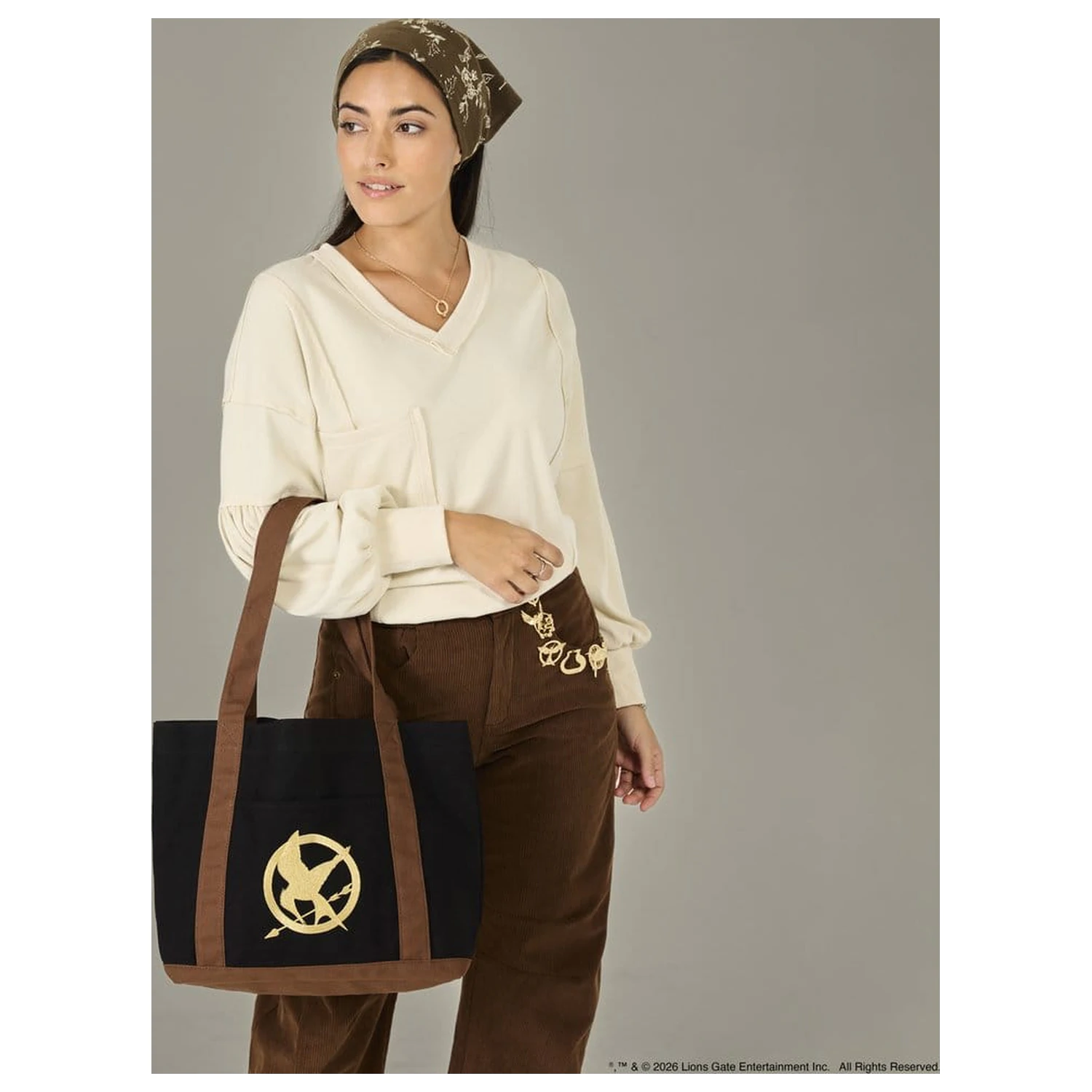 The Hunger Games by Loungefly Tote Bag District 12 product photo