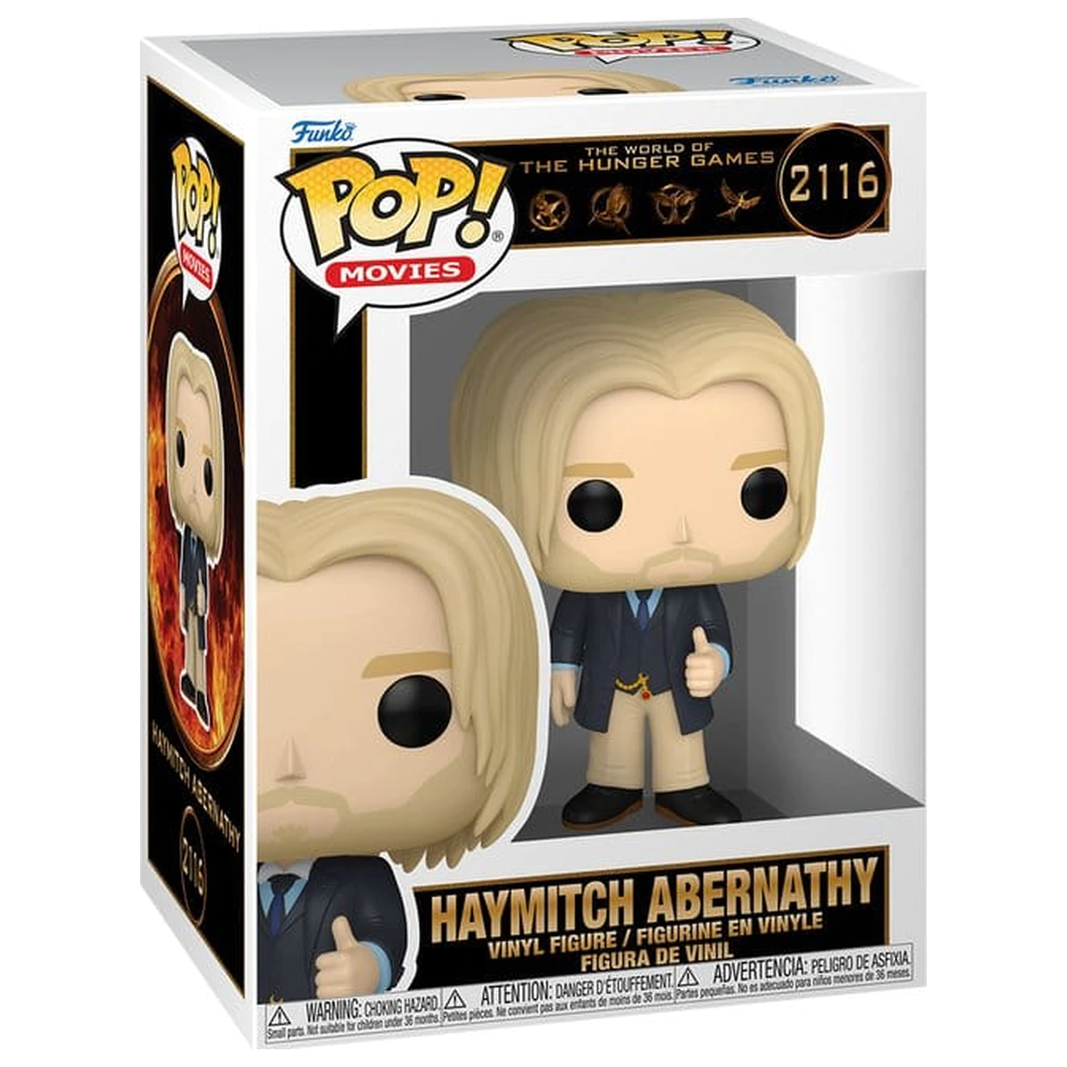 The Hunger Games Funko POP! Movies Vinyl Figure Haymitch Abernathy 9 cm product photo