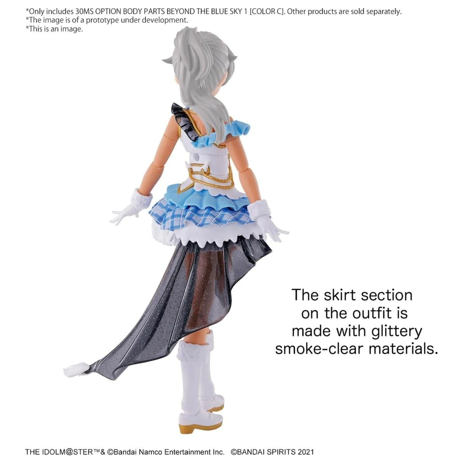 THE iDOLM@STER - Option Body Parts Beyond The Blue Sky 1 Color C - Model Kit product photo