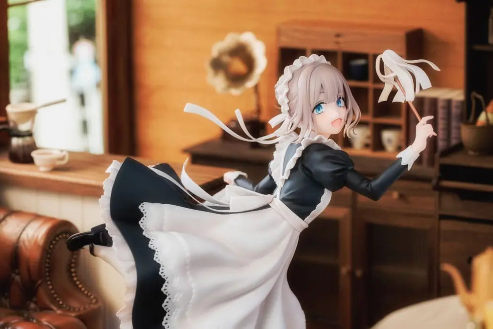 The Idolmaster Statue 1/7 Asahi Serizawa Housekeeping! 22 cm product photo