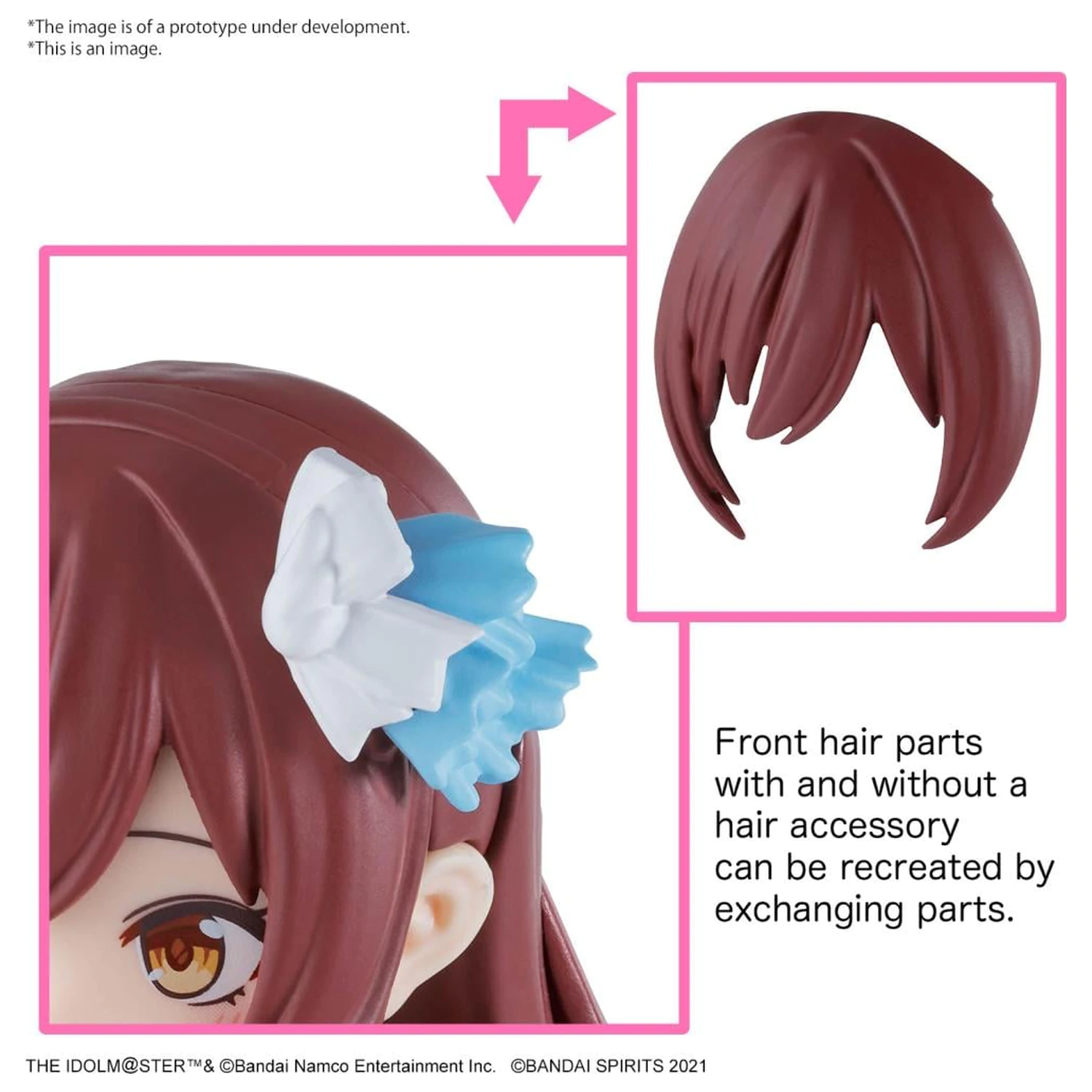 The Idolmaster 30MS Amana Osaki Model Kit product photo