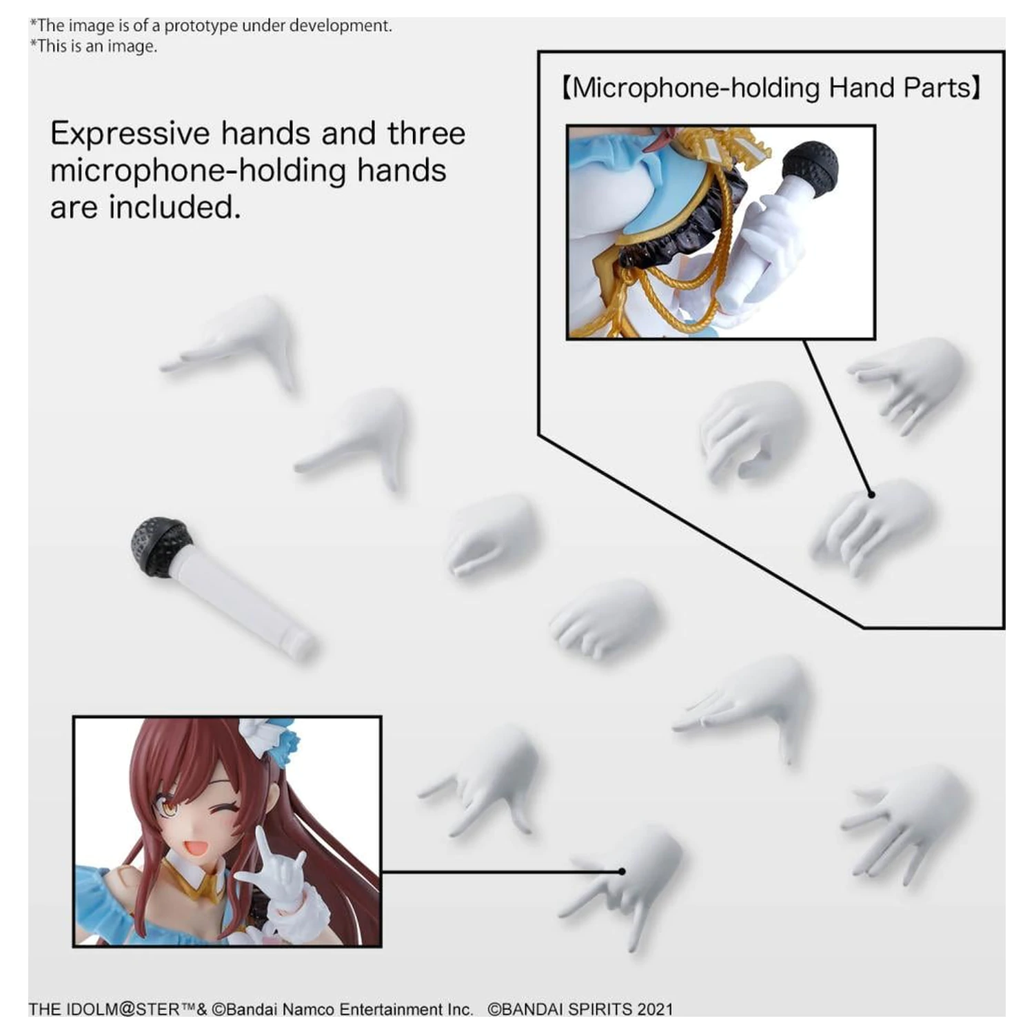 The Idolmaster 30MS Amana Osaki Model Kit product photo