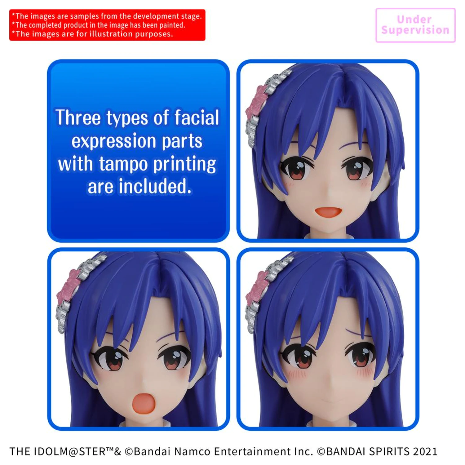 The Idolmaster 30MS Chihaya Kisaragi (20th Anniv. You and I) Model Kit product photo