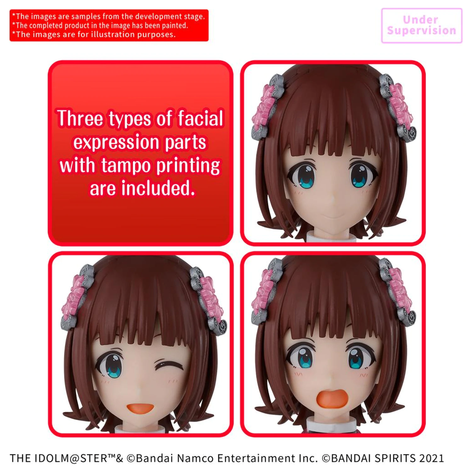 The Idolmaster 30MS Haruka Amami (20th Anniv. You and I!) Model Kit product photo